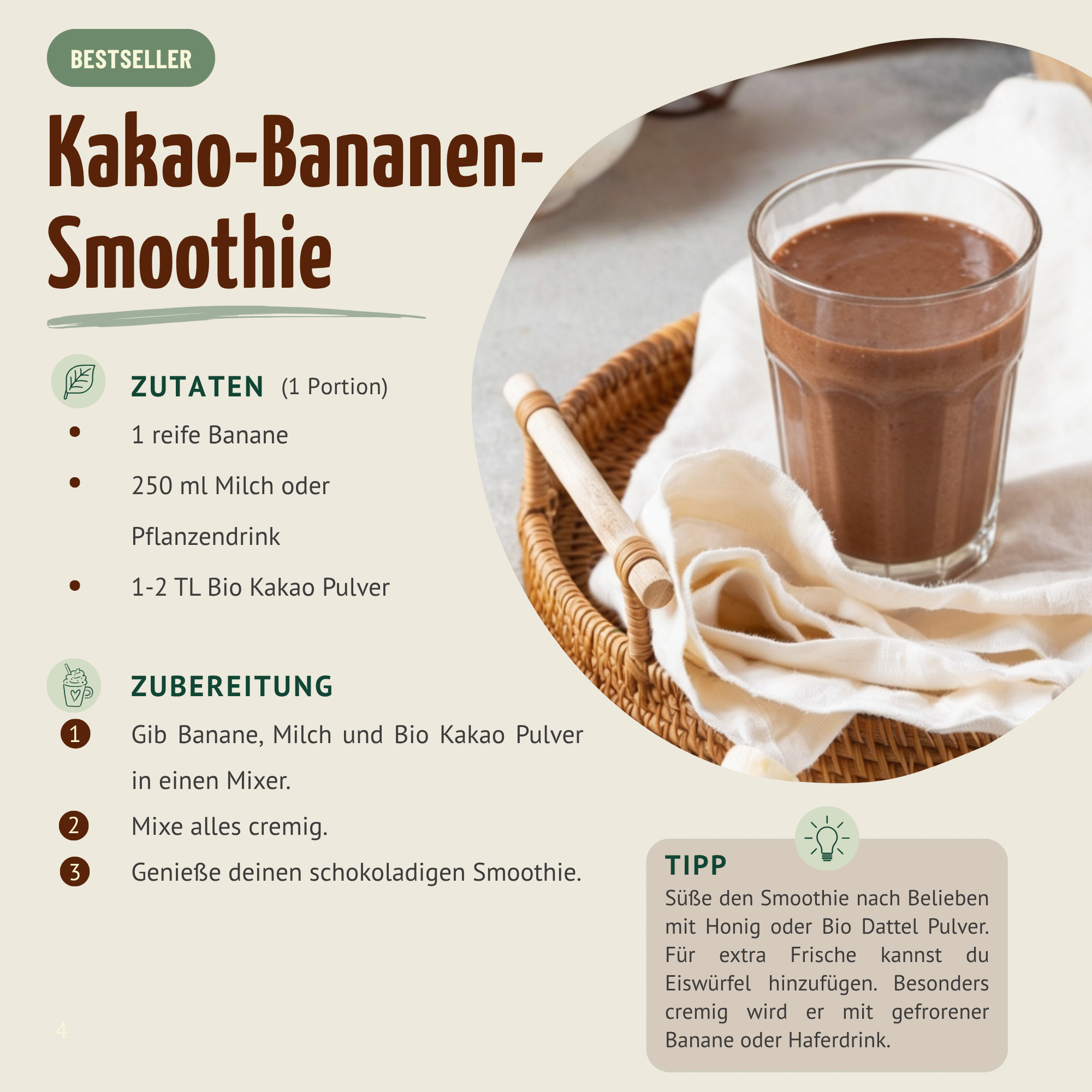 Bio Kakao Pulver (1000g)