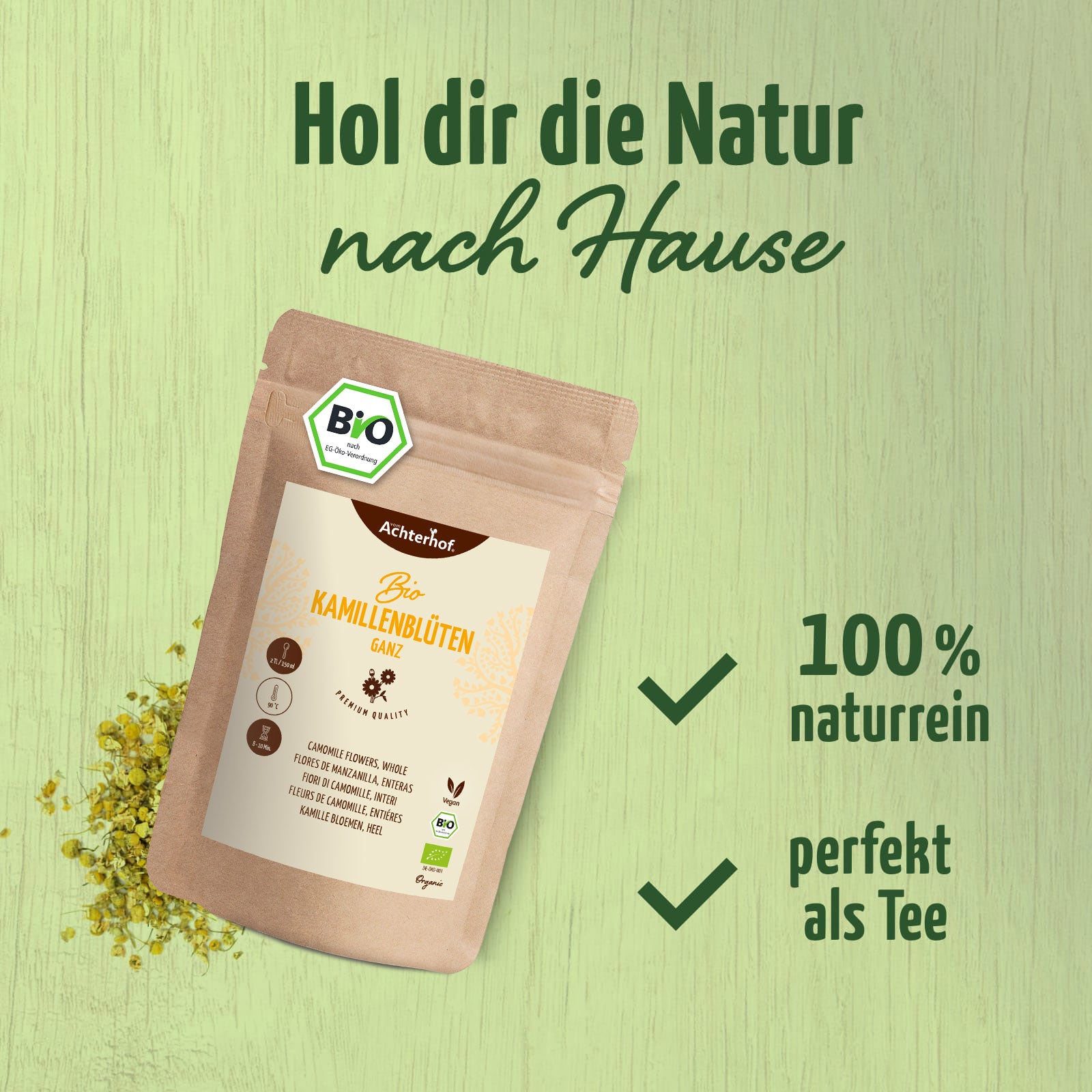 Kamillenblüten ganz Bio (1000g)