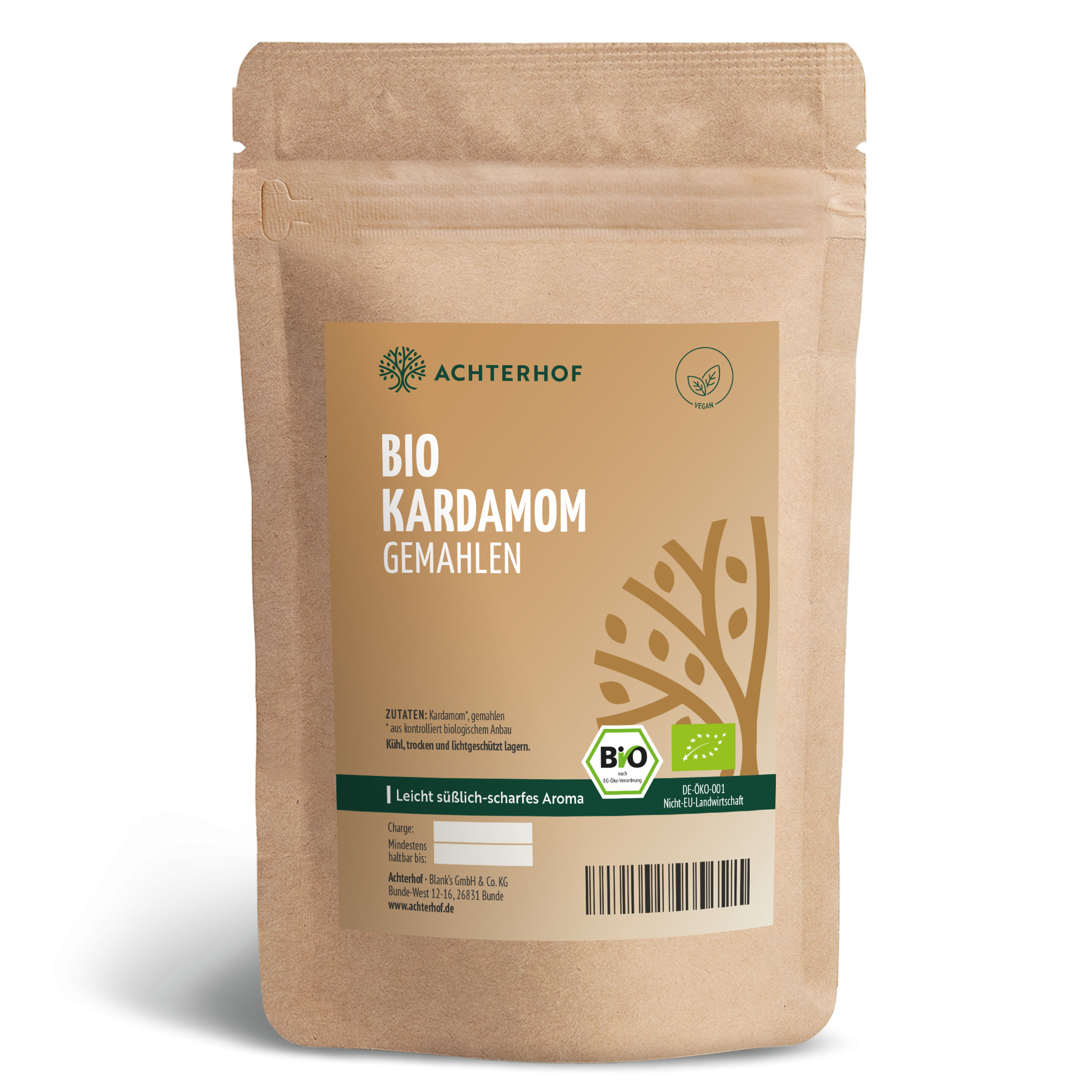 Kardamom gemahlen Bio (100g)
