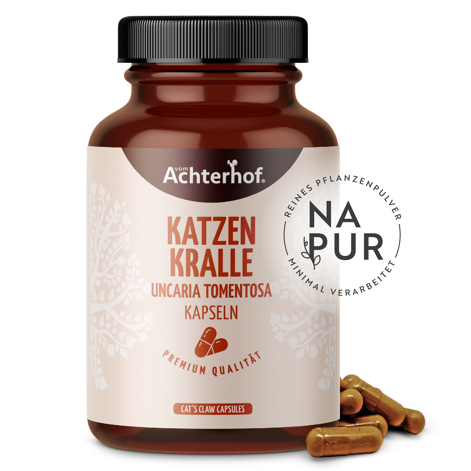 Katzenkralle Kapseln (Uncaria tomentosa) (180 Kapseln)