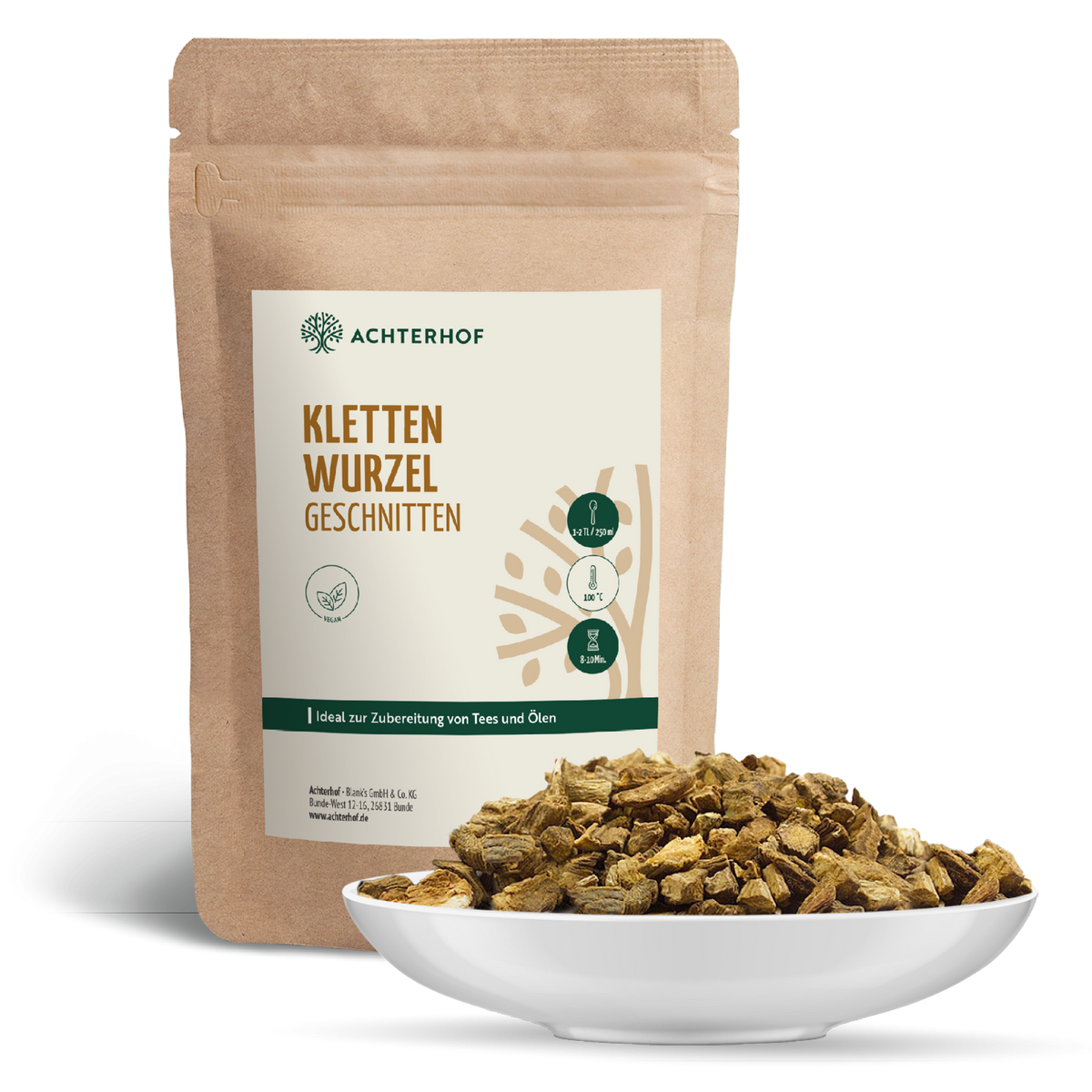 Klettenwurzel geschnitten (500g)