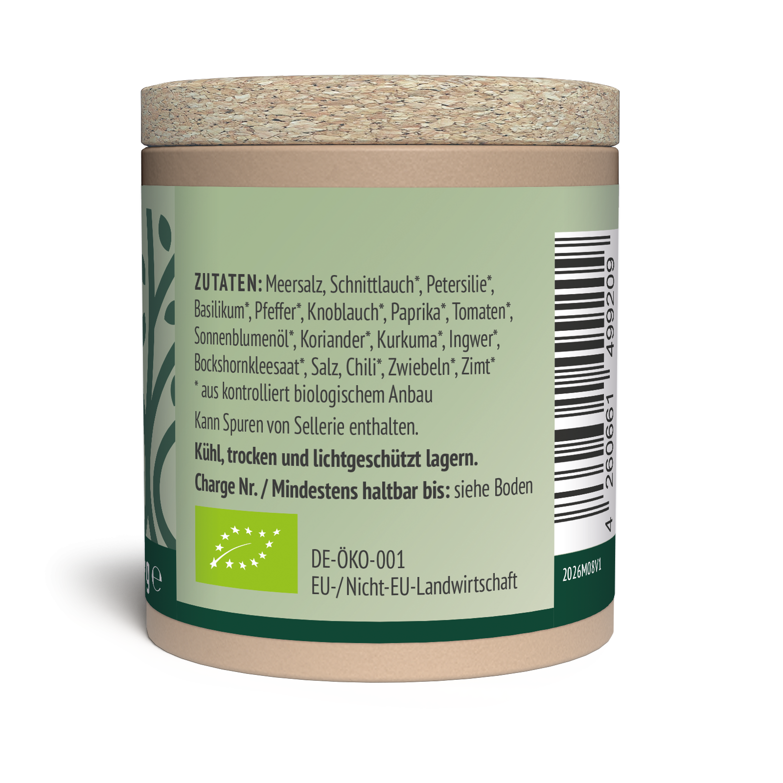 Kräuterbutter Gewürzzubereitung Bio (25g)