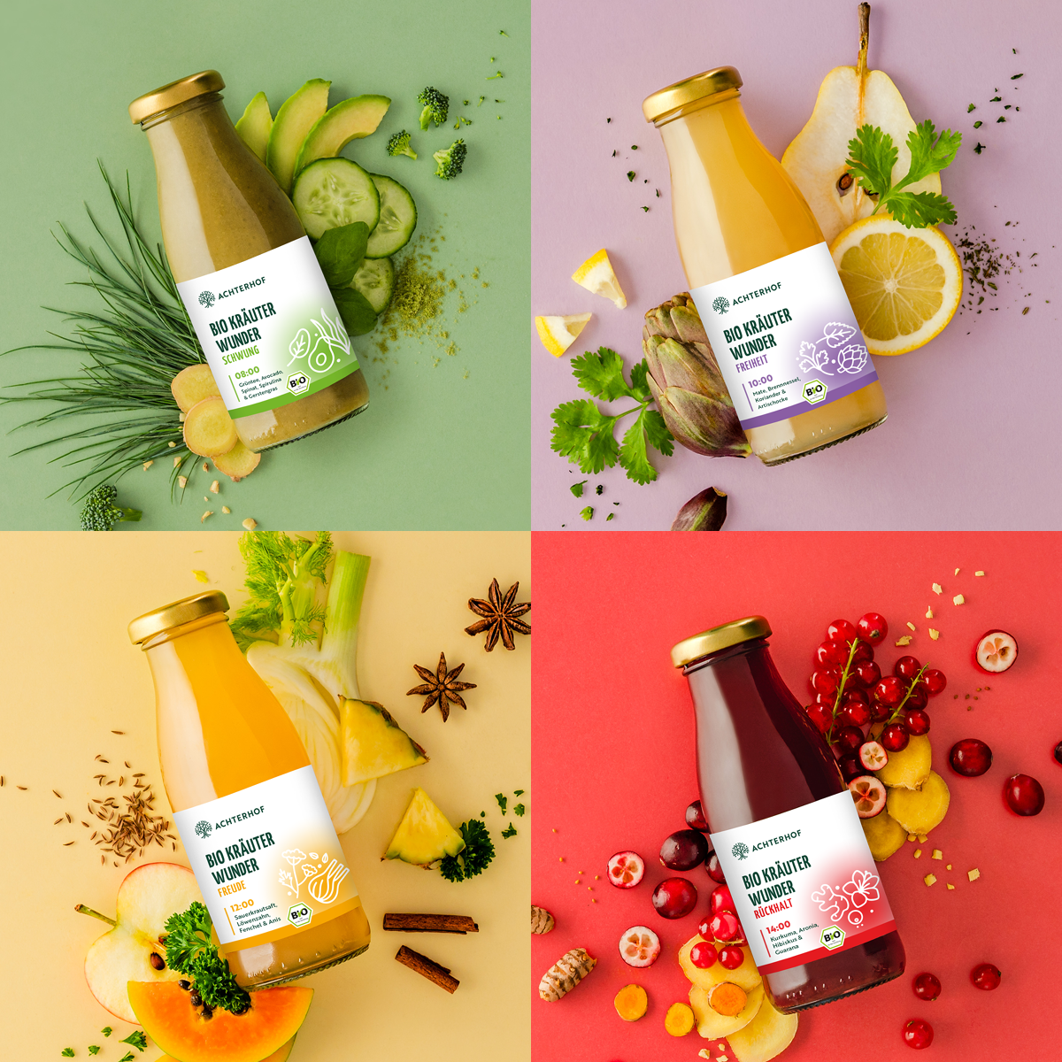 Kräuterwunder Bio Fastenkur 7 Tage (42 Flaschen)