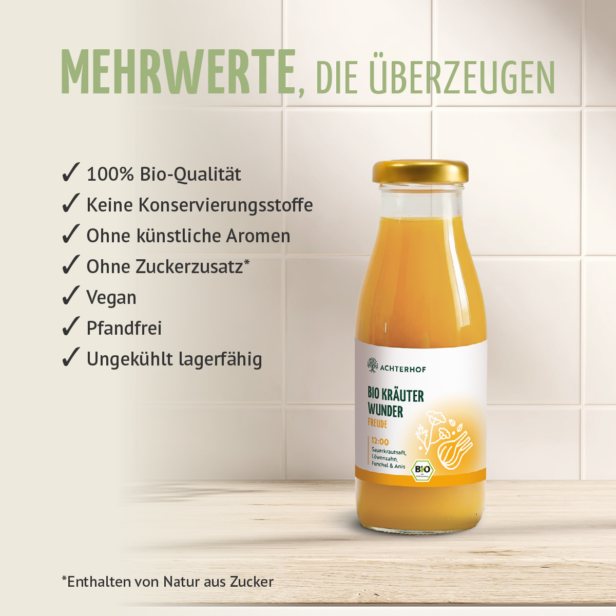 Kräuterwunder Bio Fastenkur 7 Tage (42 Flaschen)