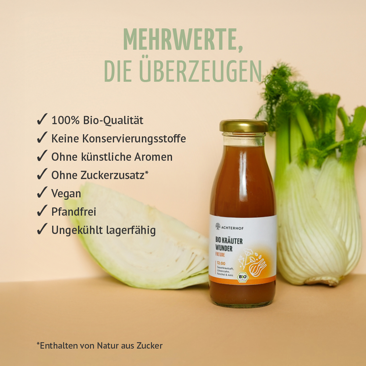 Kräuterwunder Bio Fastenkur 7 Tage (42 Flaschen)