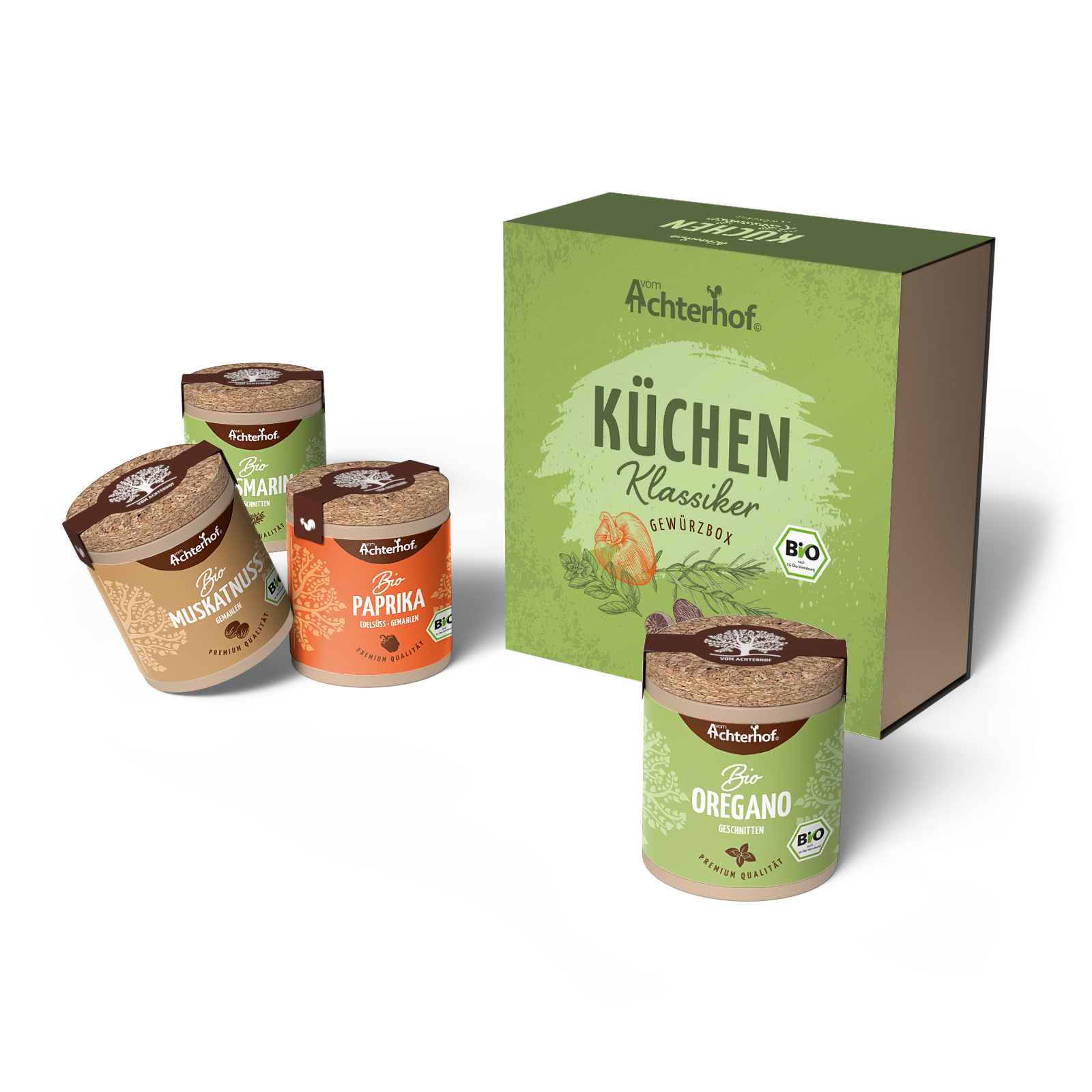 Küchenklassiker Gewürzbox Bio