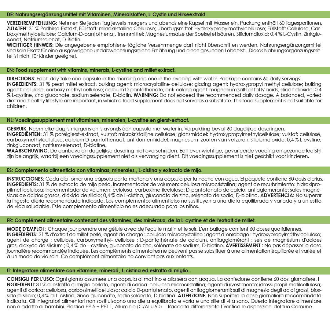 Haarkraft 2-Monatspackung (120 Kapseln)