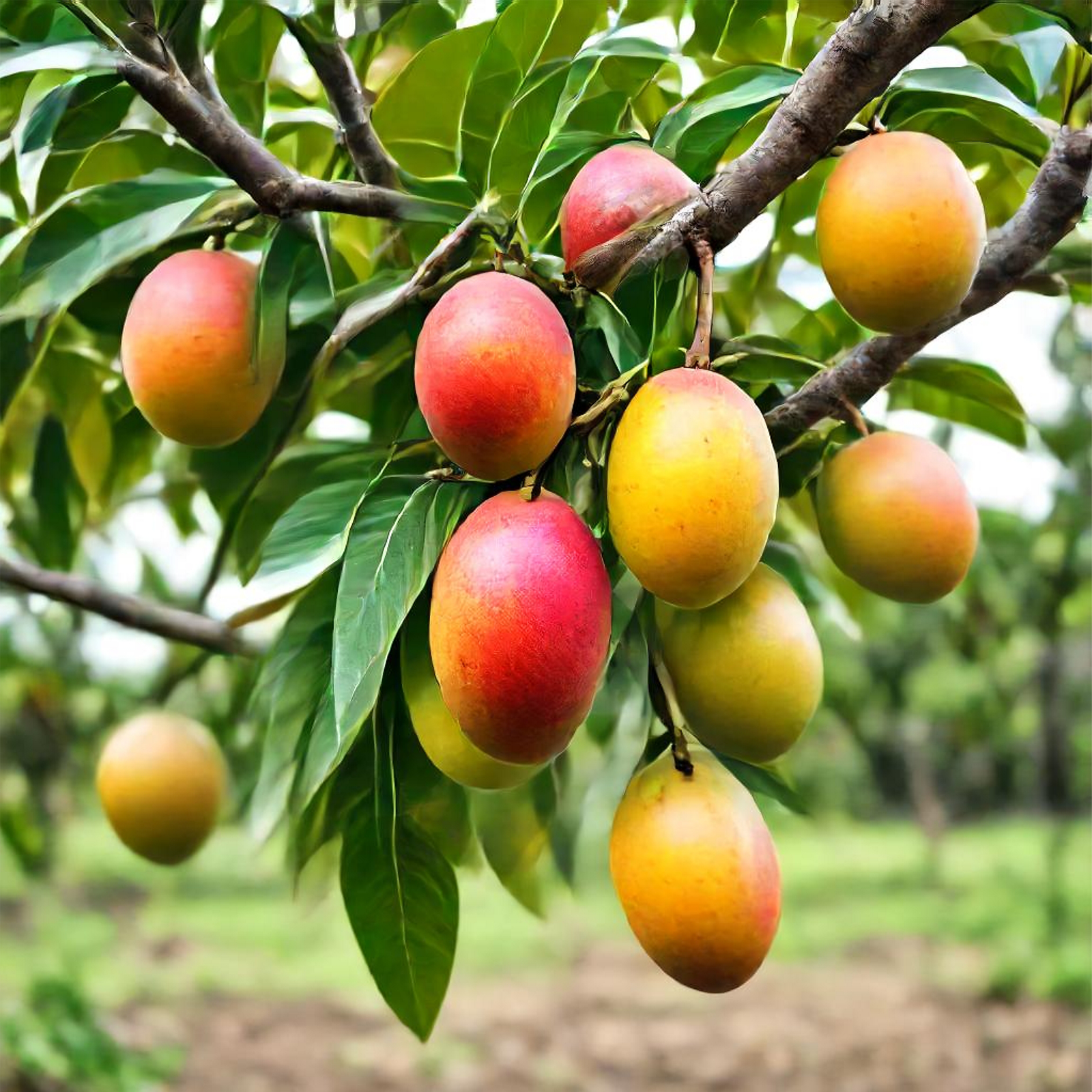 Mangostücke getrocknet & gezuckert (250g)