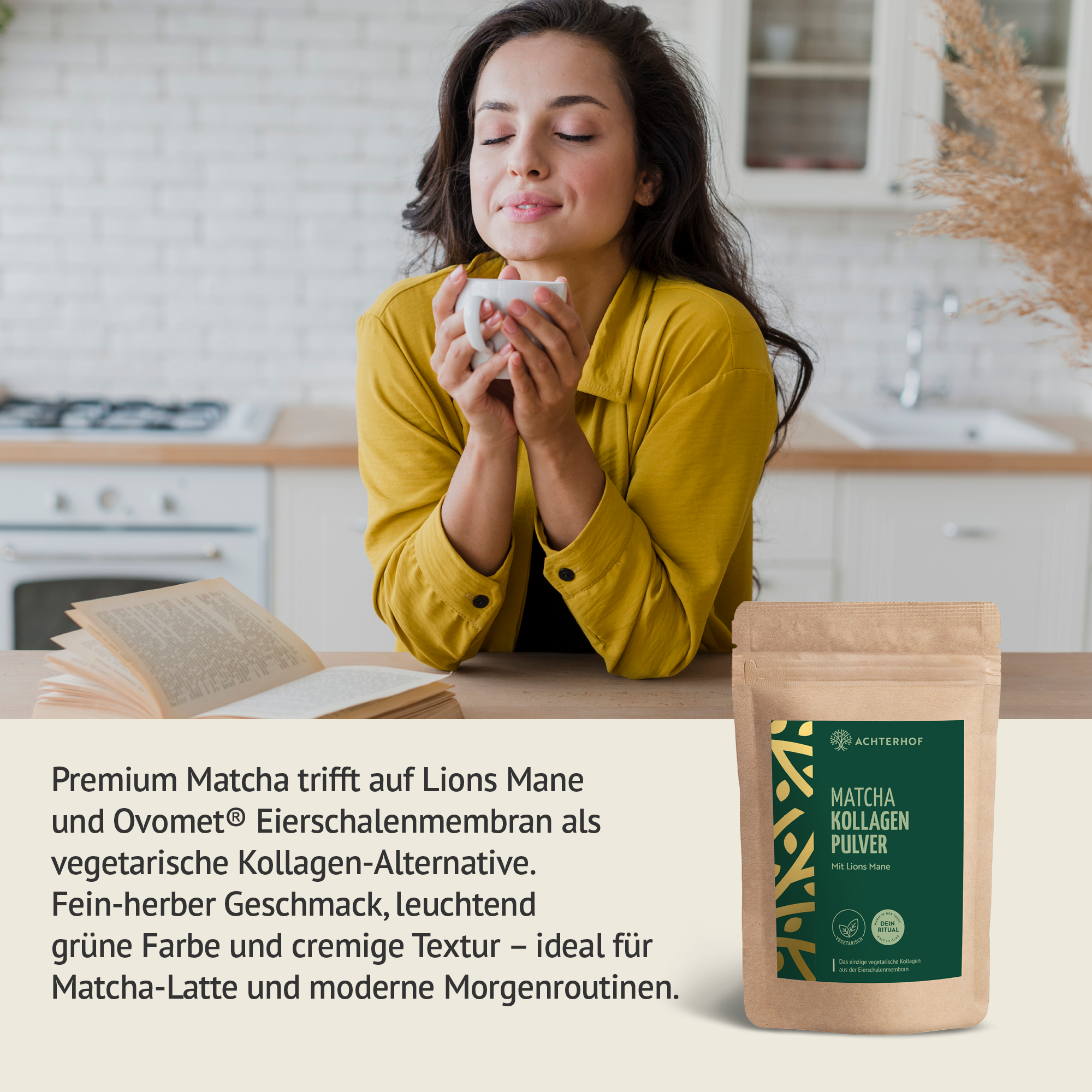 Matcha Kollagen Pulver (100g)