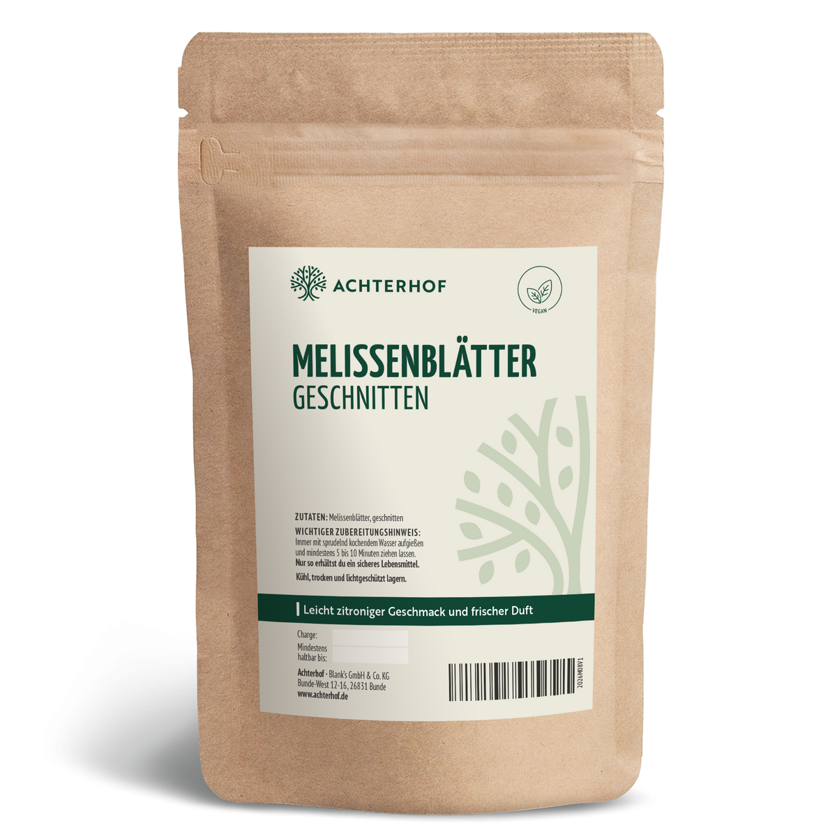 Melissenblätter geschnitten (500g)