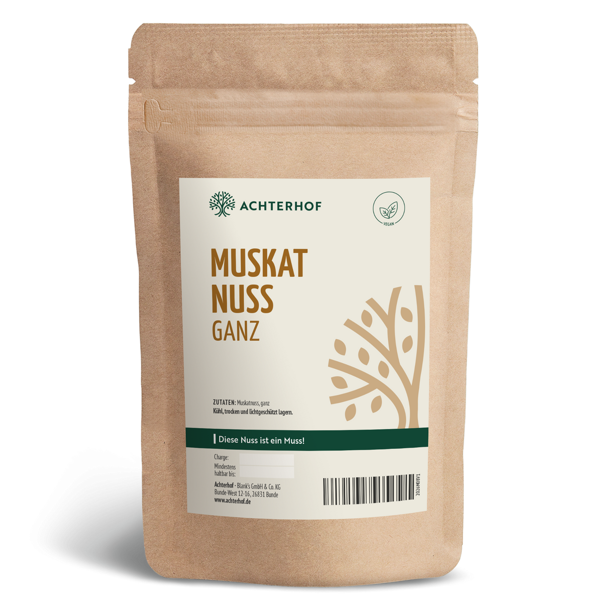 Muskatnuss ganz (20 Stück)