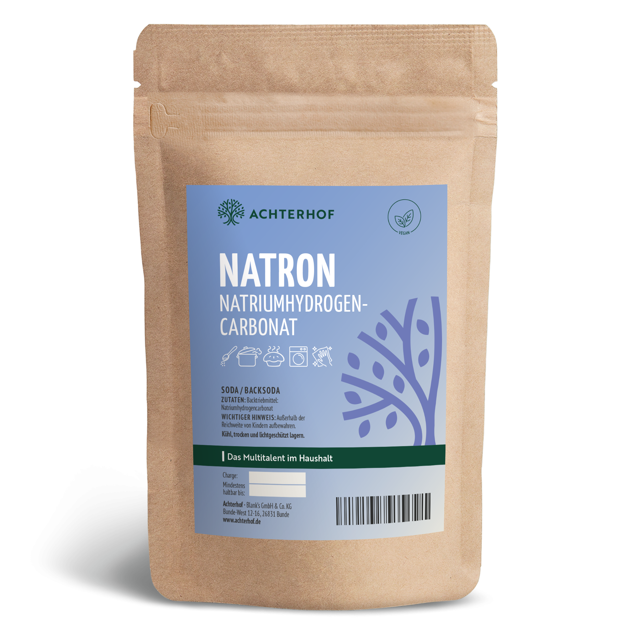 Natron Natriumhydrogencarbonat (250g)