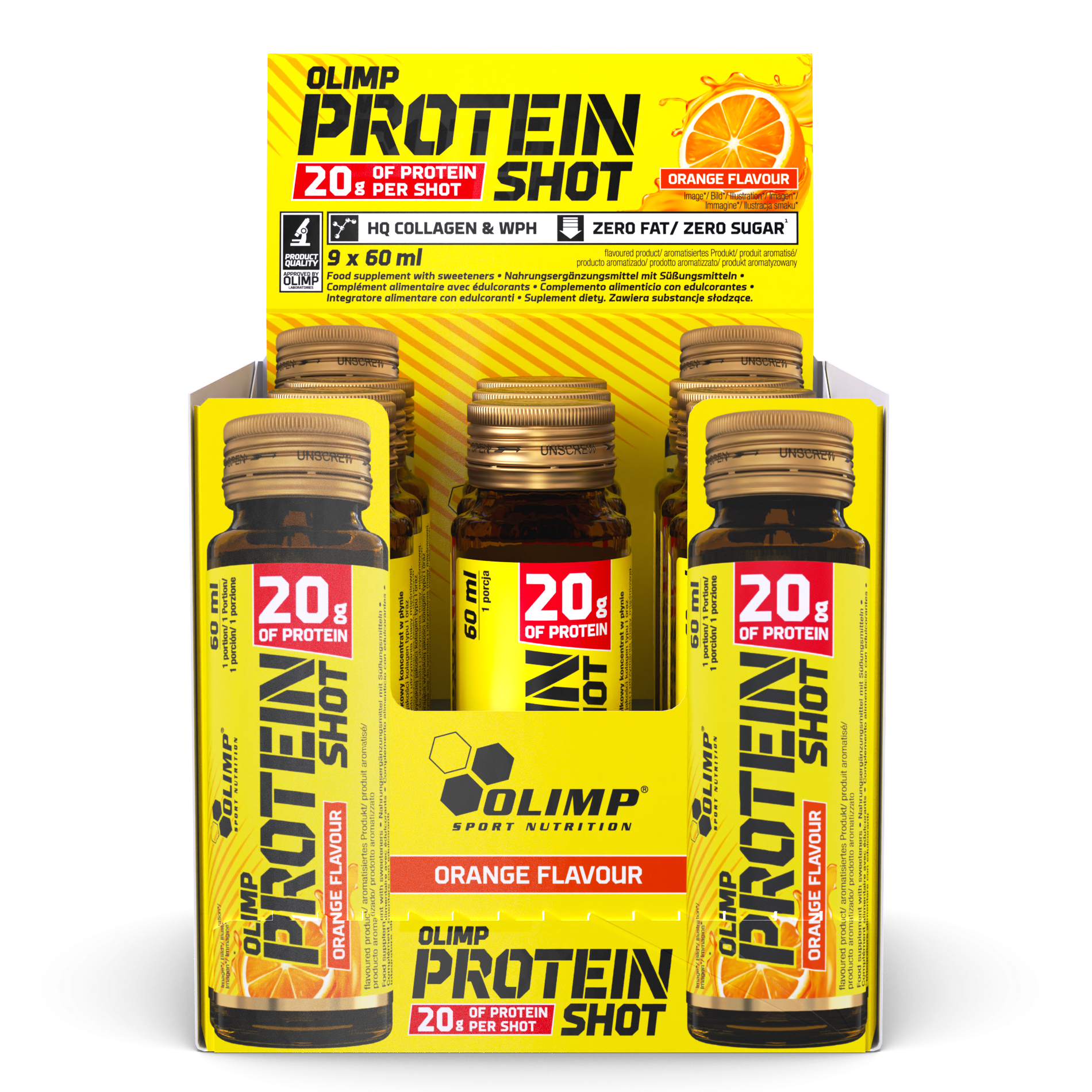 Olimp Protein Shot Orange (9x60ml)