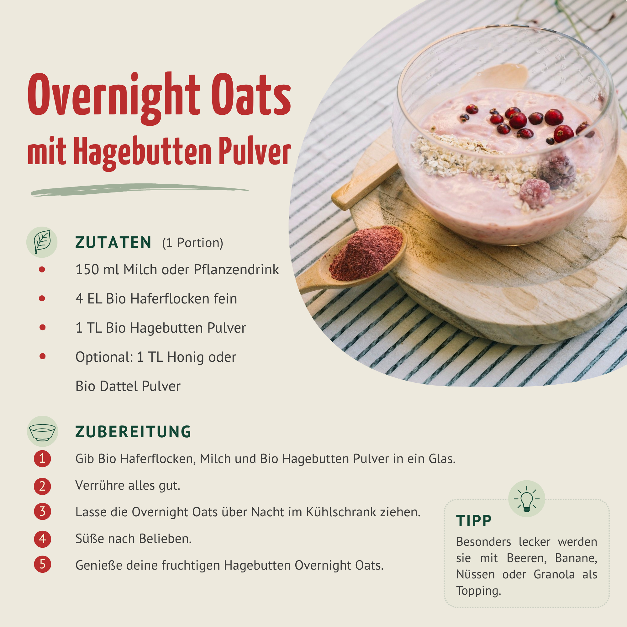 Hagebuttenpulver Bio (1000g)