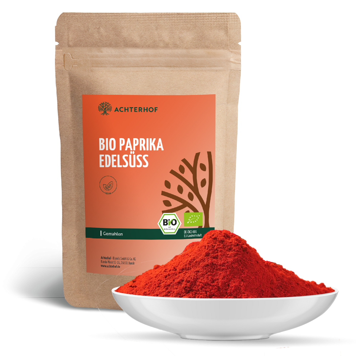 Paprika Edelsüss gemahlen Bio (1000g)