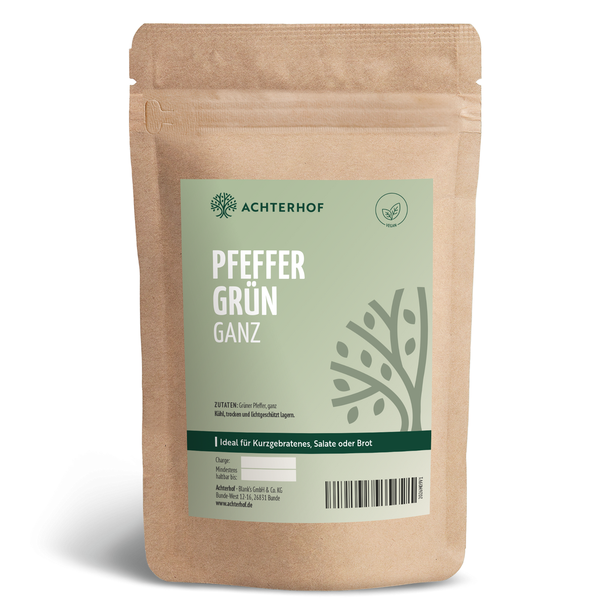 Grüner Pfeffer ganz (100g)
