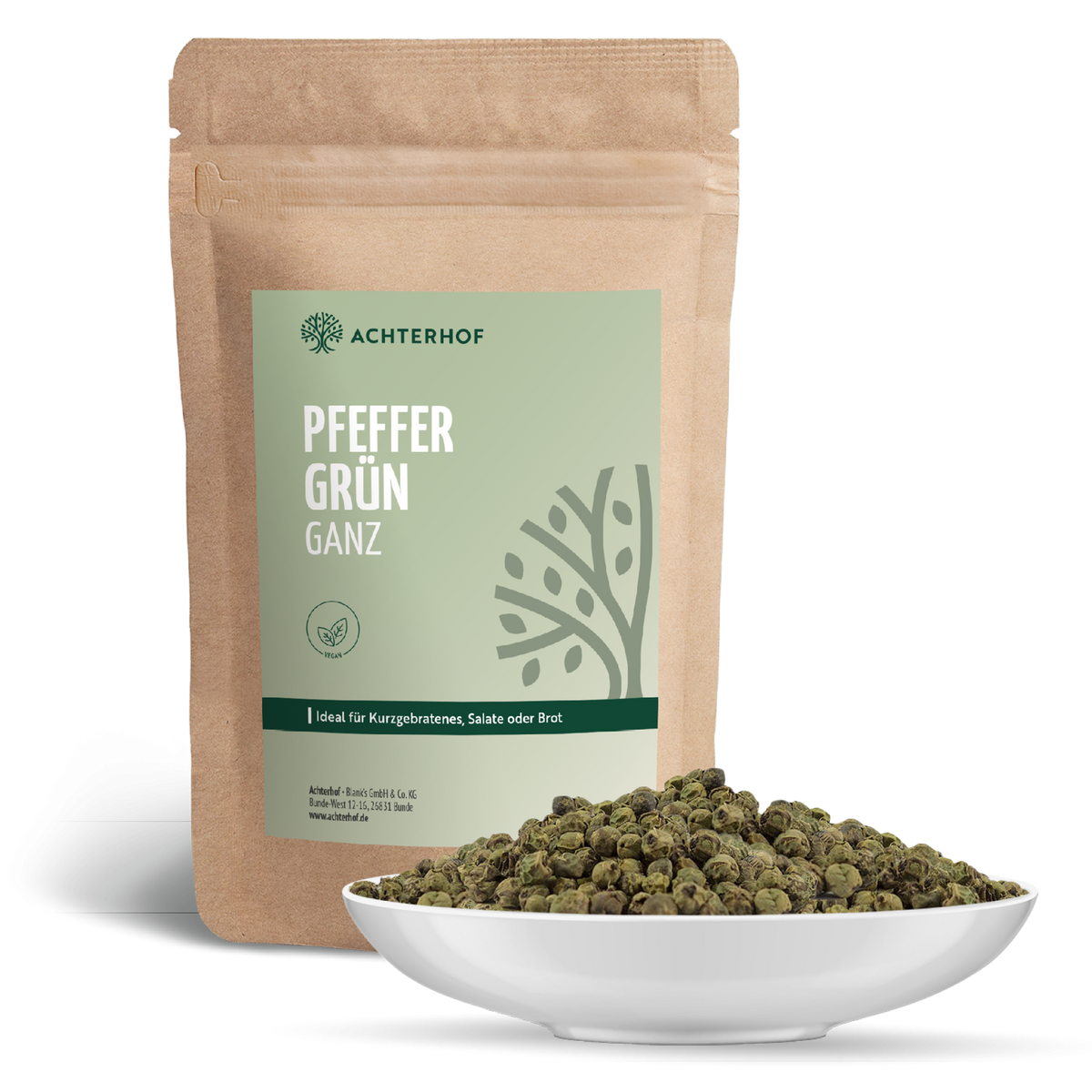 Grüner Pfeffer ganz (100g)