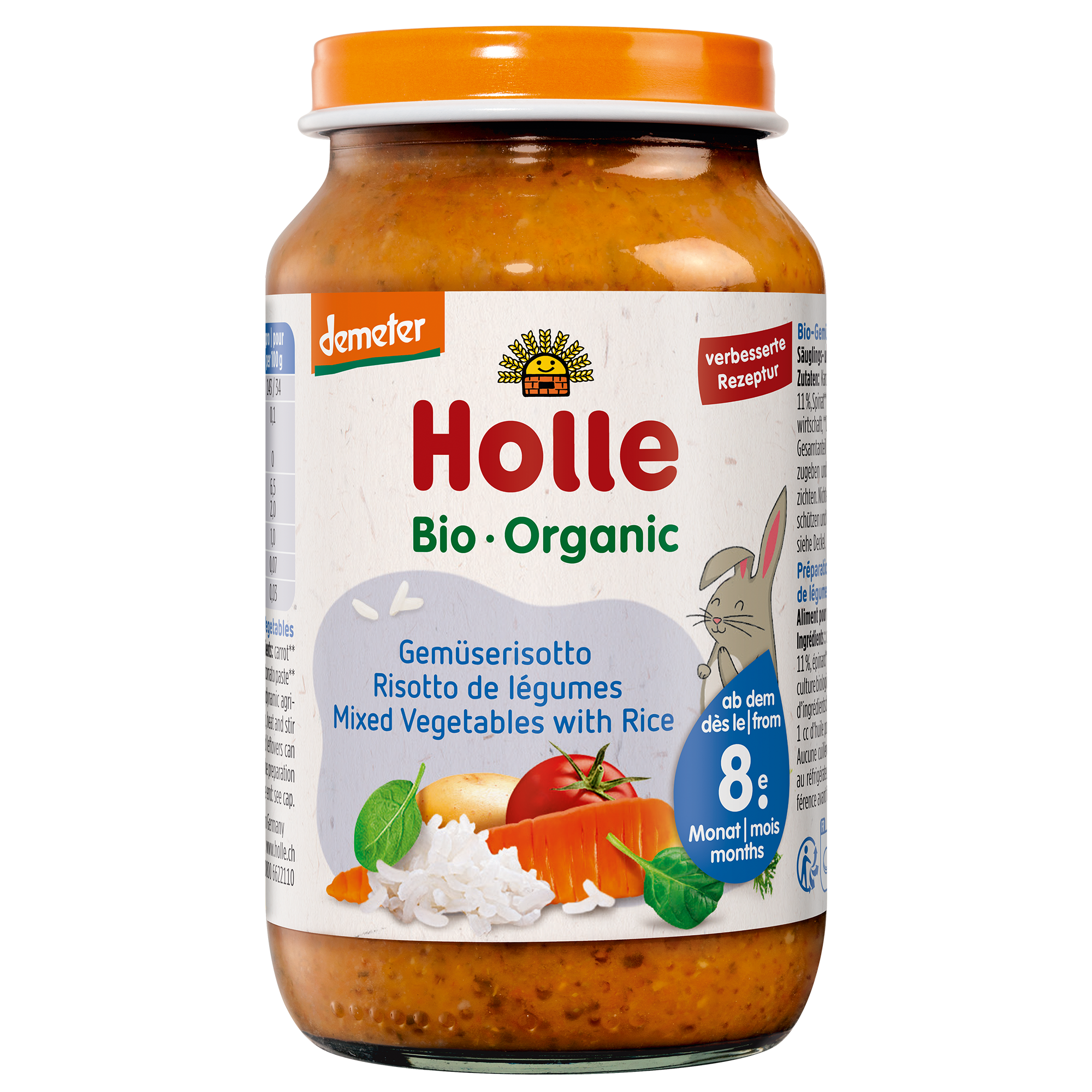 Gemüserisotto - 220g - Demeter ab dem 8. Monat