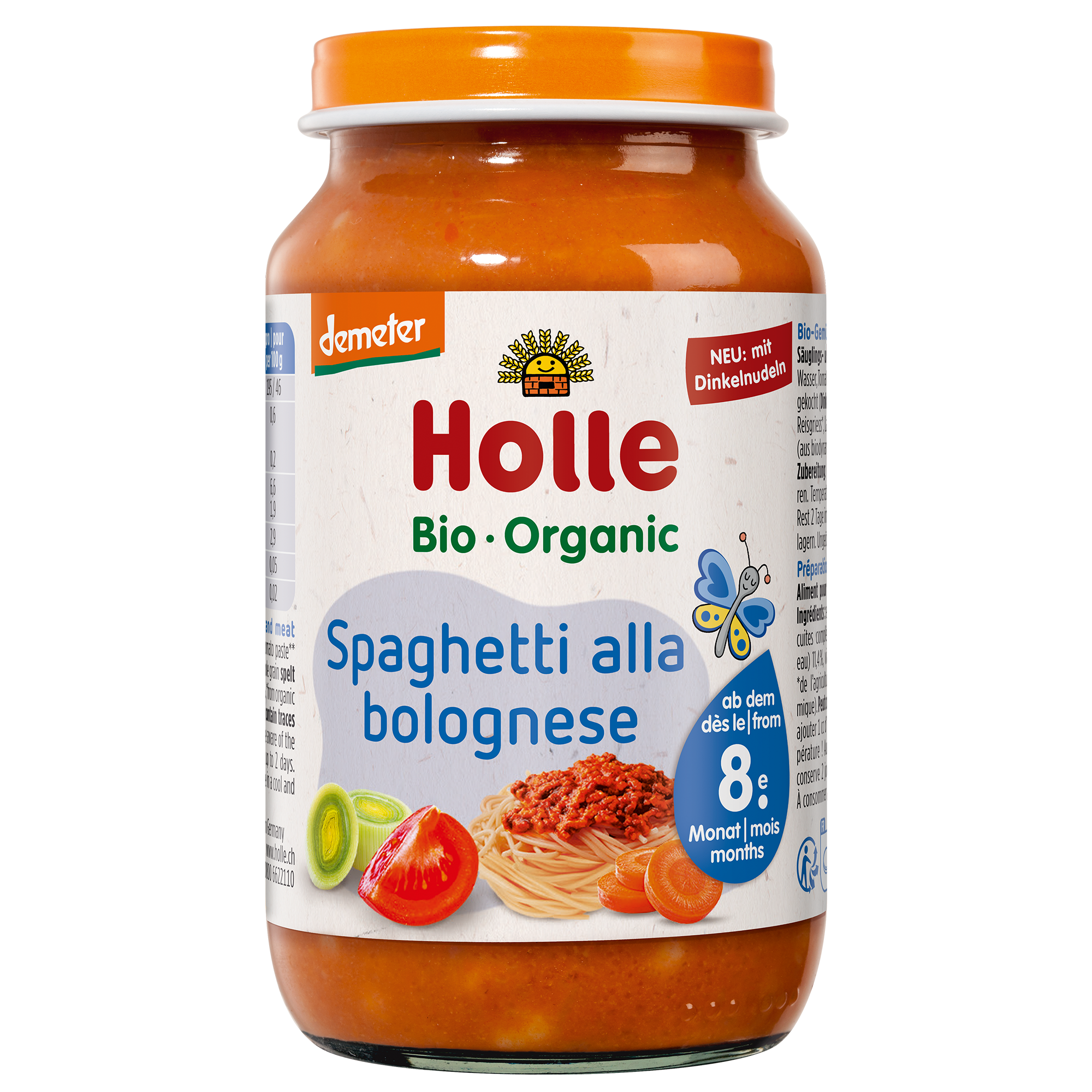 Spaghetti Bolognese - 220g - Demeter ab dem 8. Monat