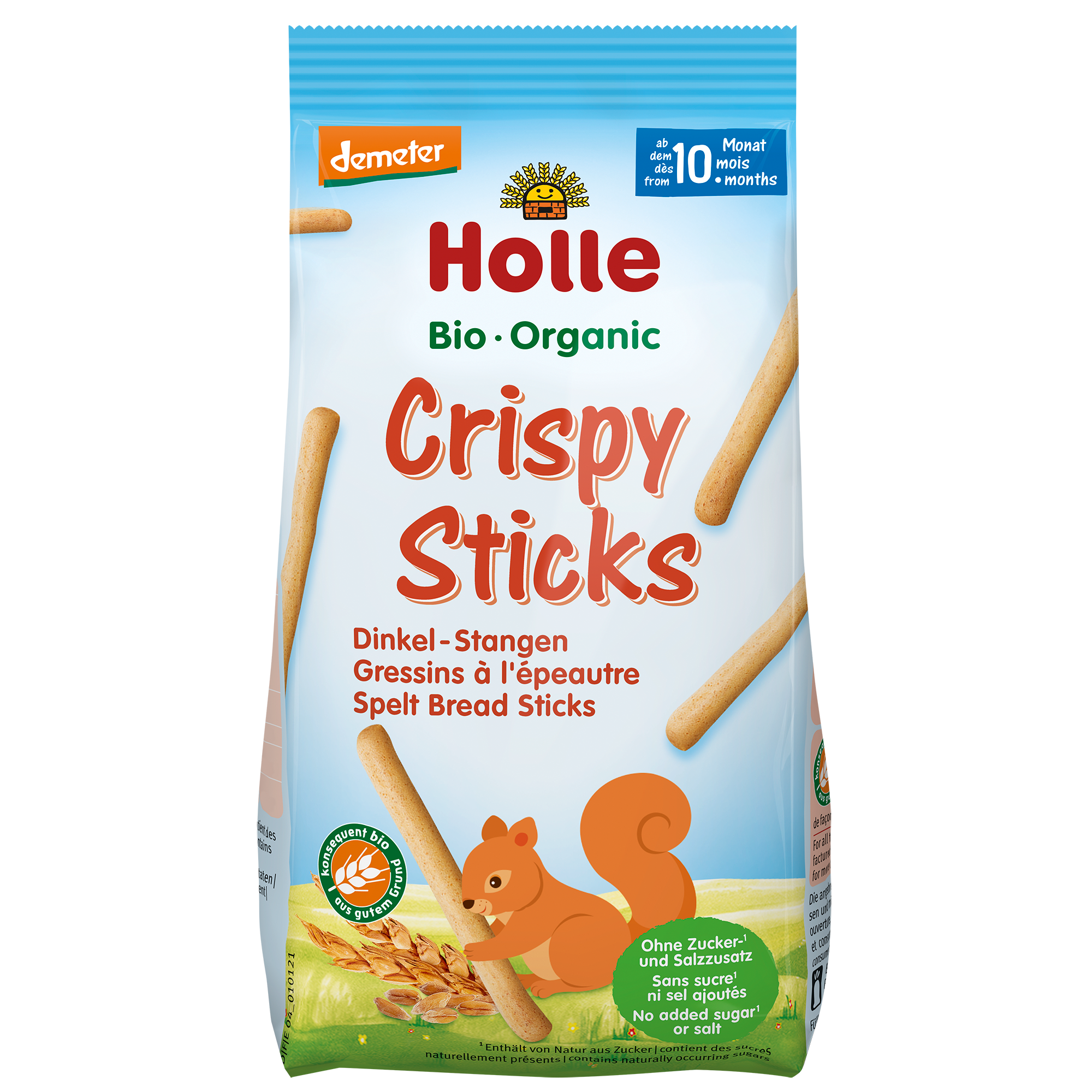 Bio-Crispy Sticks Dinkel ab dem 10. Monat (80g)