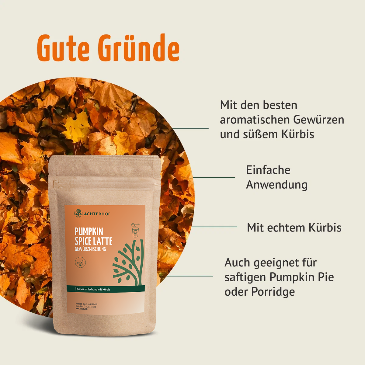 Pumpkin Spice Latte Gewürzmischung (100g)