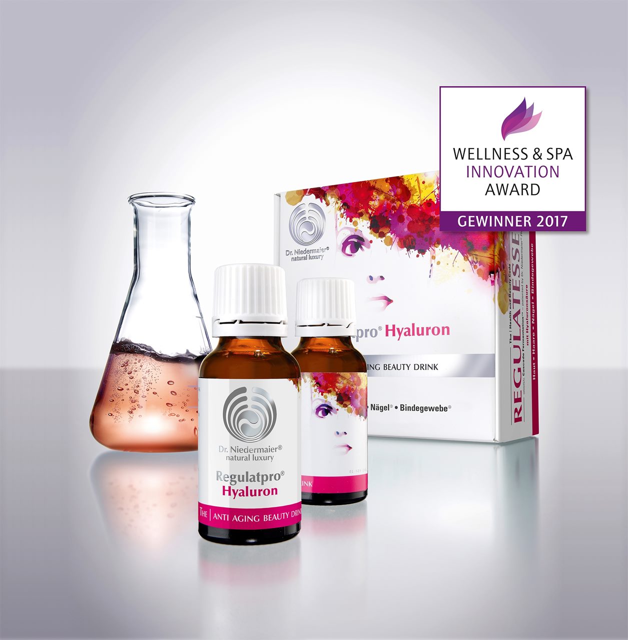 2x Dr. Niedermaier Regulatpro Hyaluron Anti-Aging Drink (2x 20x20ml)