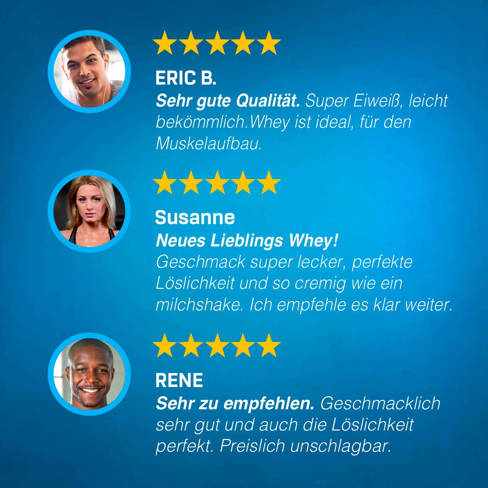 4x Whey Protein (4x1000g)