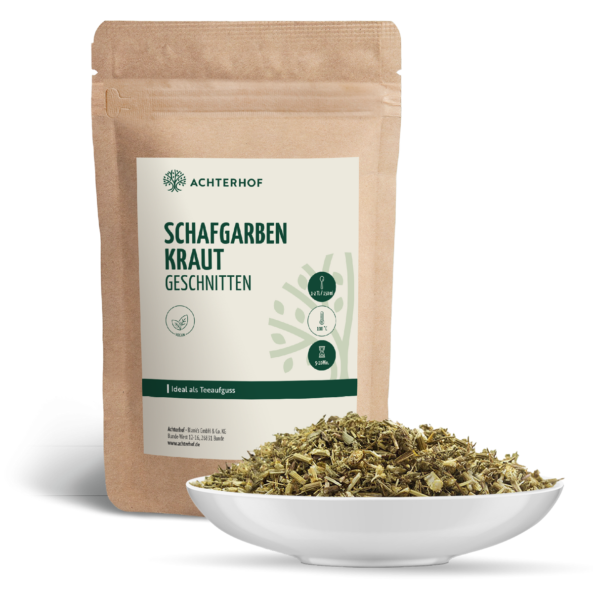 Schafgarbenkraut geschnitten (500g)