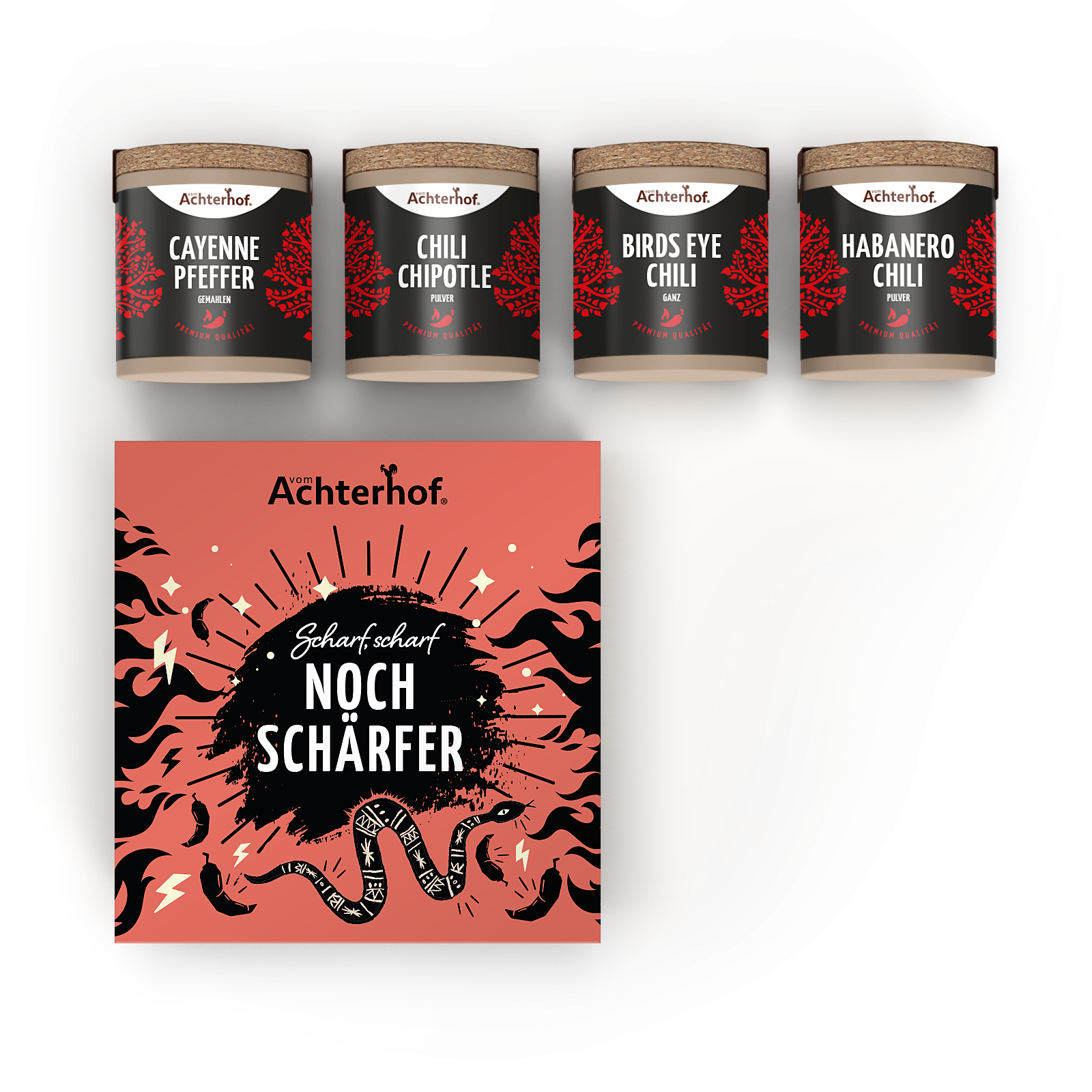 Scharf scharf – noch schärfer Set