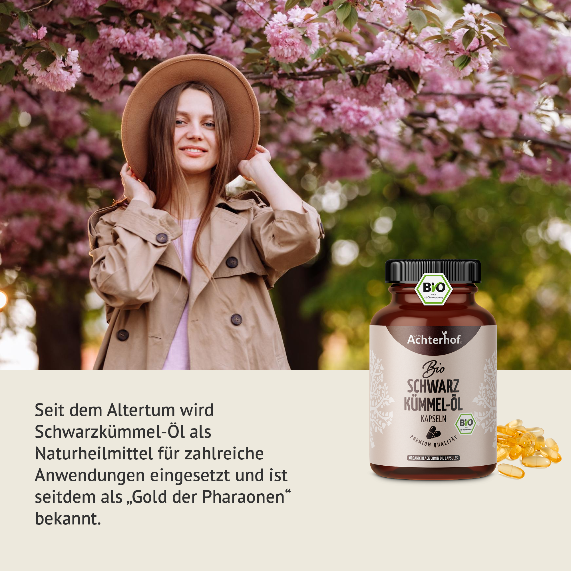 Schwarzkümmel-Öl Kapseln Bio (400 Kapseln)
