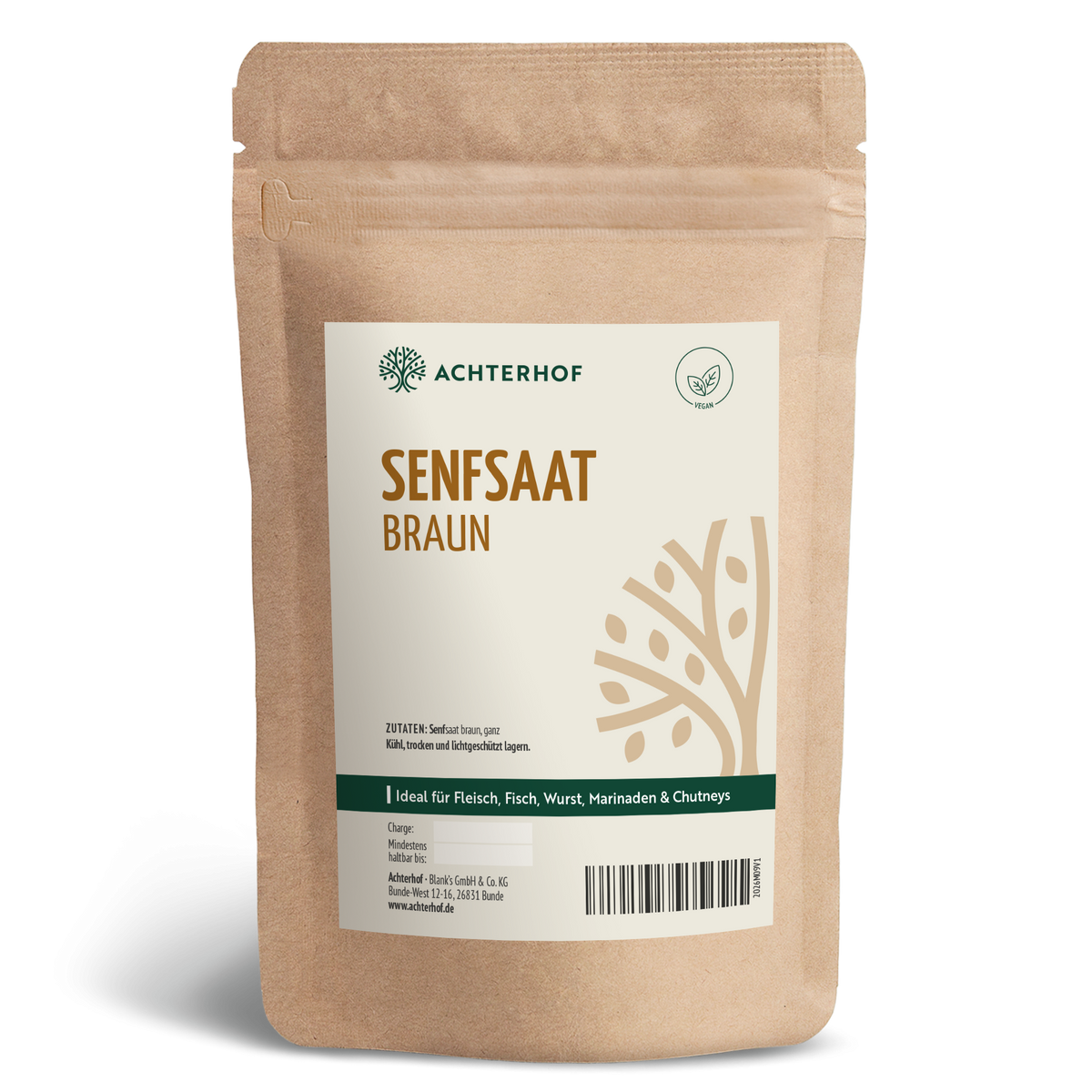 Senfsaat braun ganz (250g)