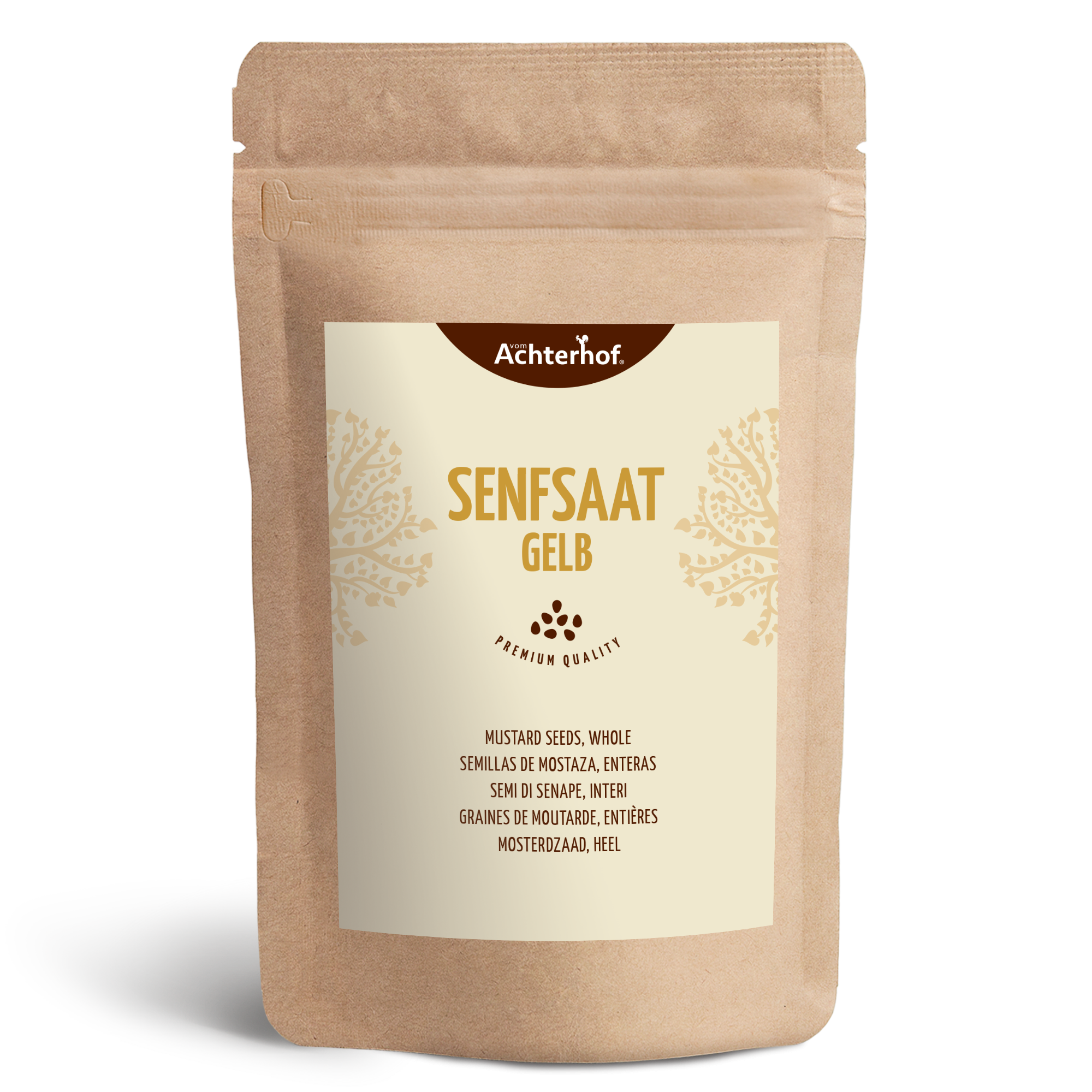 Senfsaat gelb ganz (1000g)