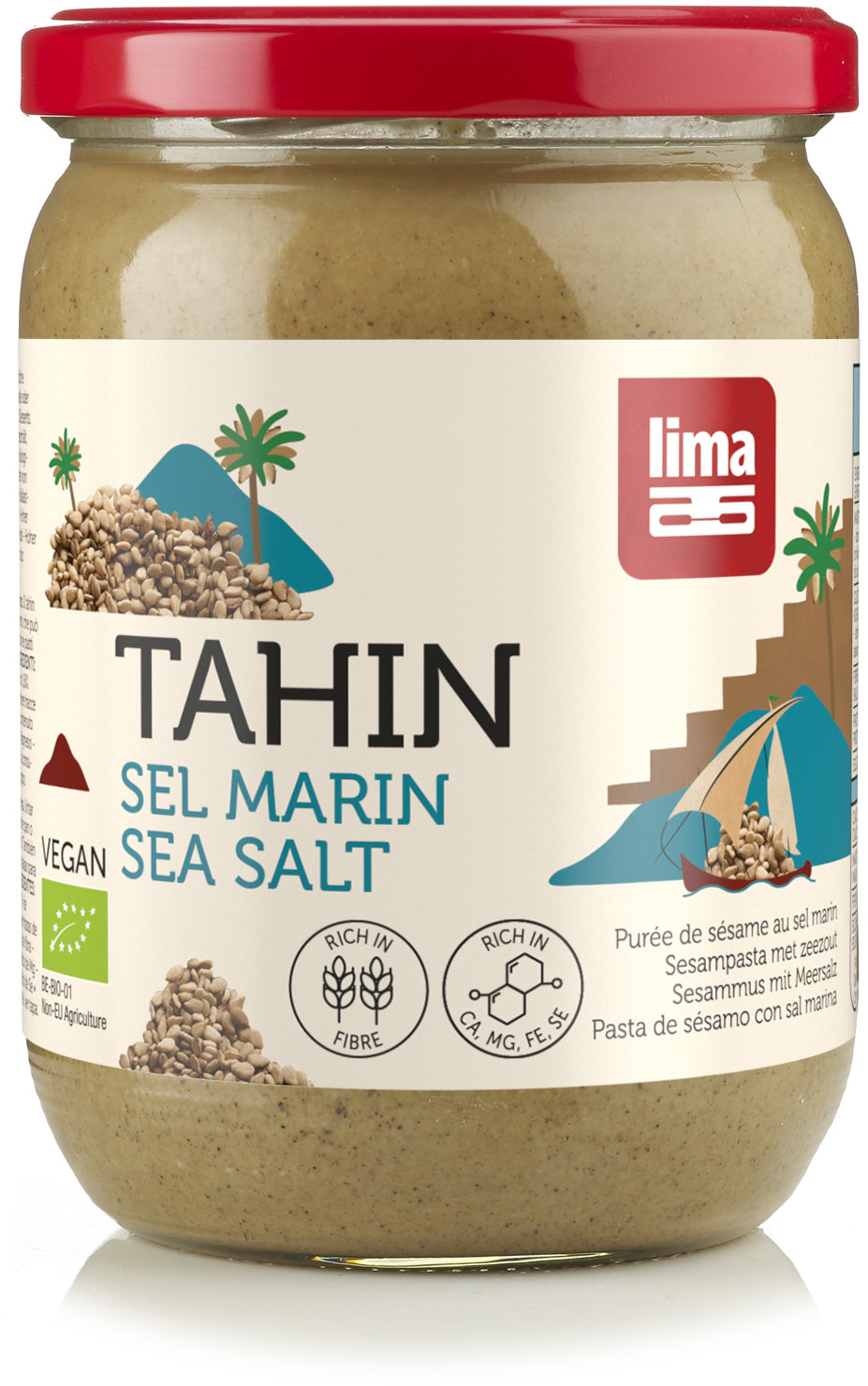 tahin aufbewahren Tahin mit Salz bio (500g)