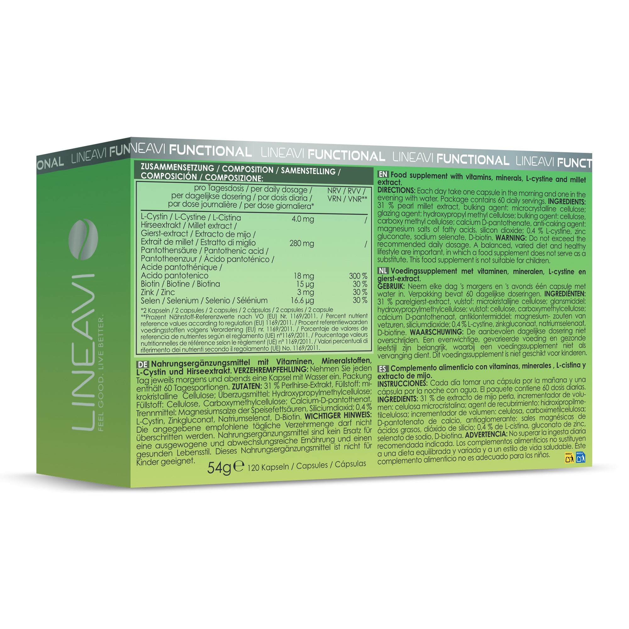 Haarkraft 2-Monatspackung (120 Kapseln)