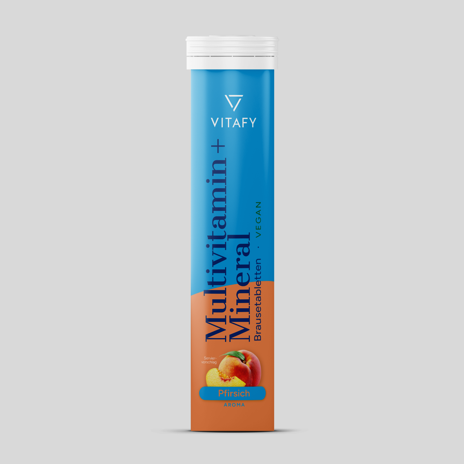 Multivitamin + Mineral - Pfirsich (20 Brausetabletten)