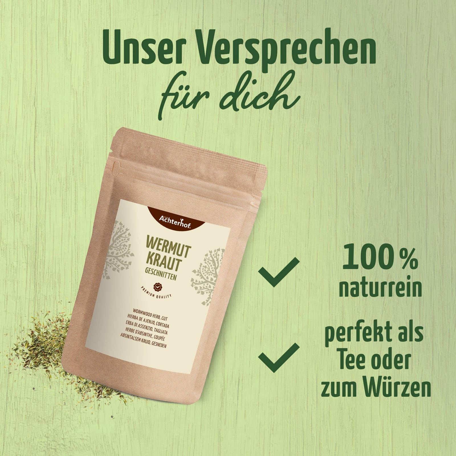 Wermutkraut geschnitten (500g)