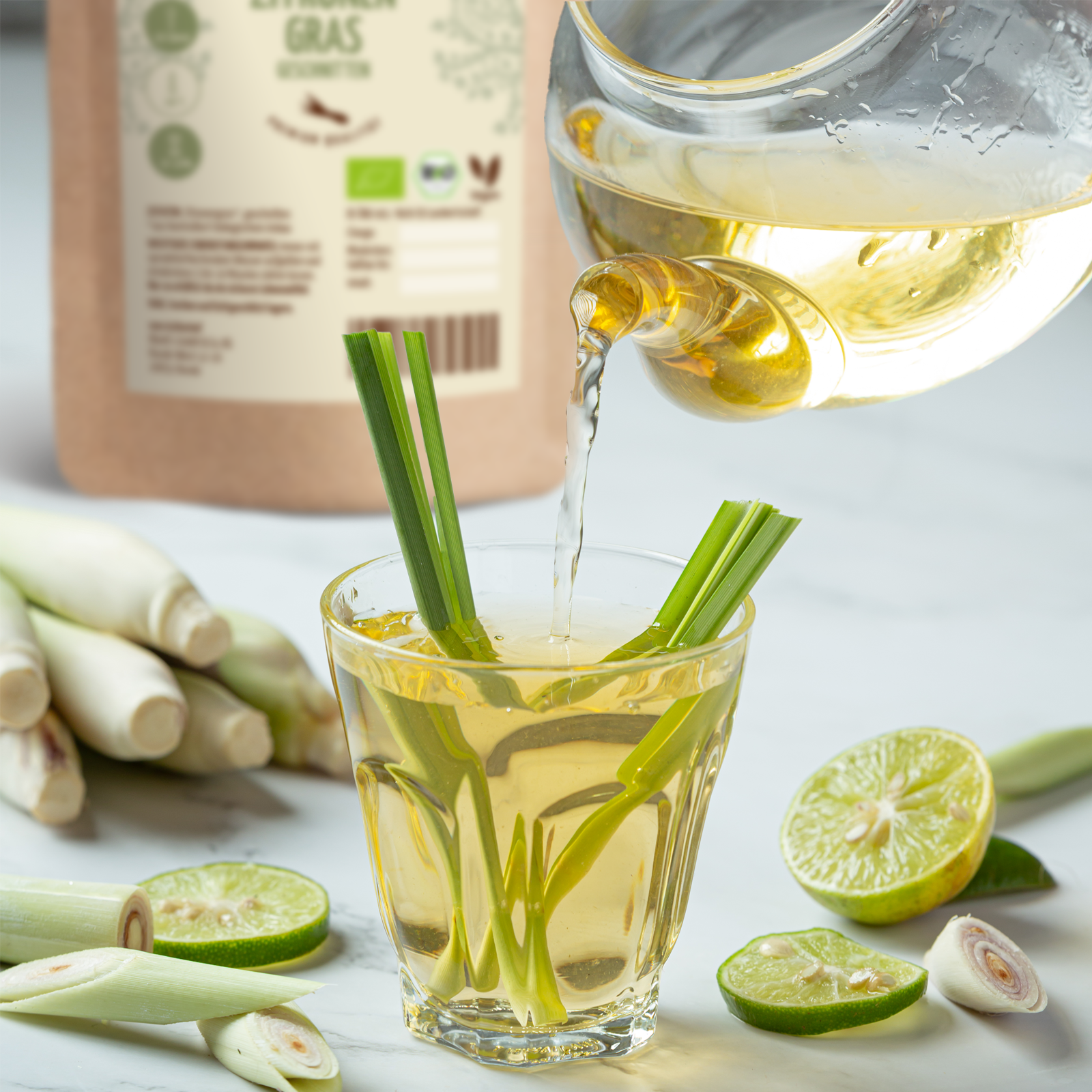 Zitronengras geschnitten Bio (100g)