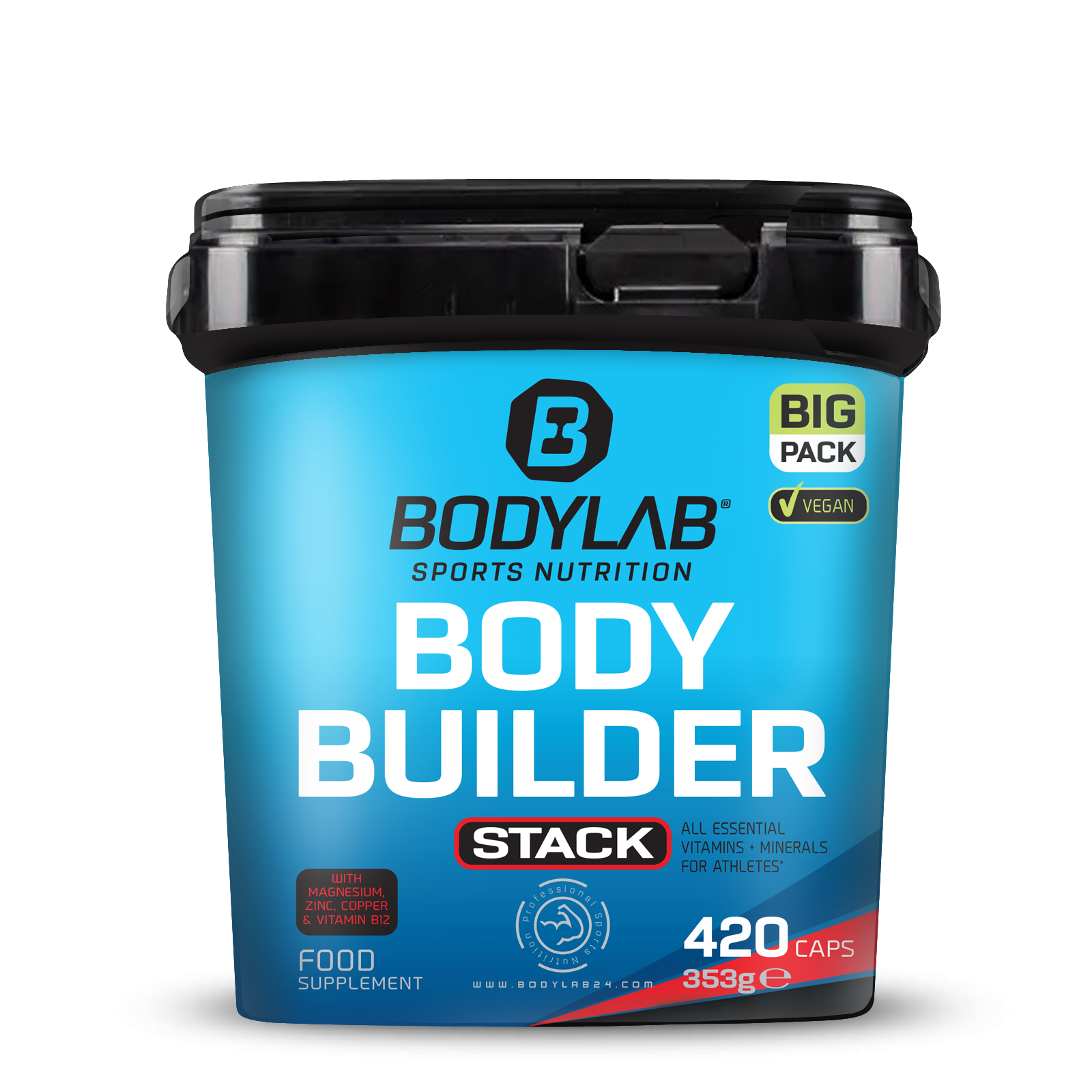 BIG PACK Bodybuilder Stack 2.0 (420 Kapseln)