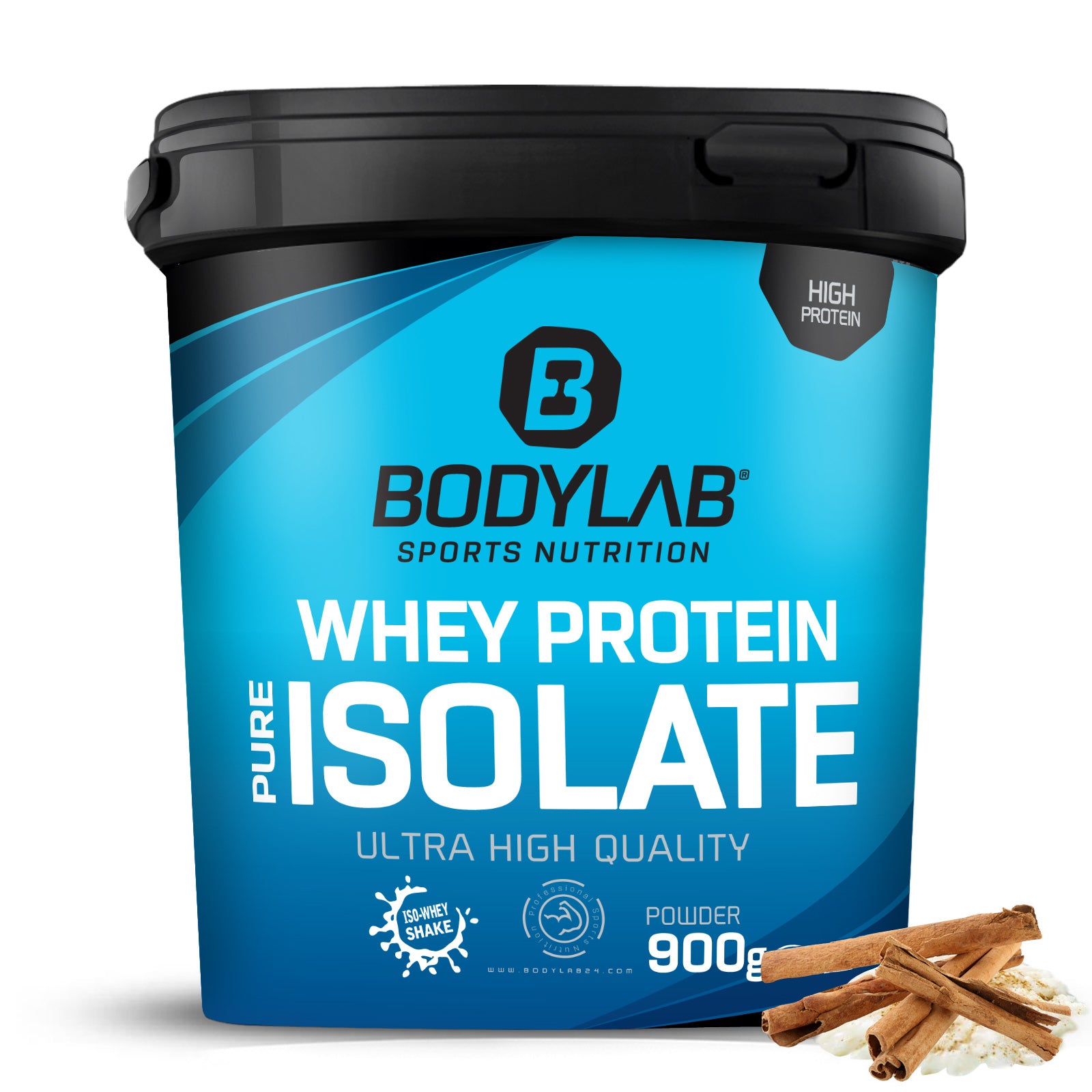Whey Protein Isolat - 900g - Milchreis-Zimt