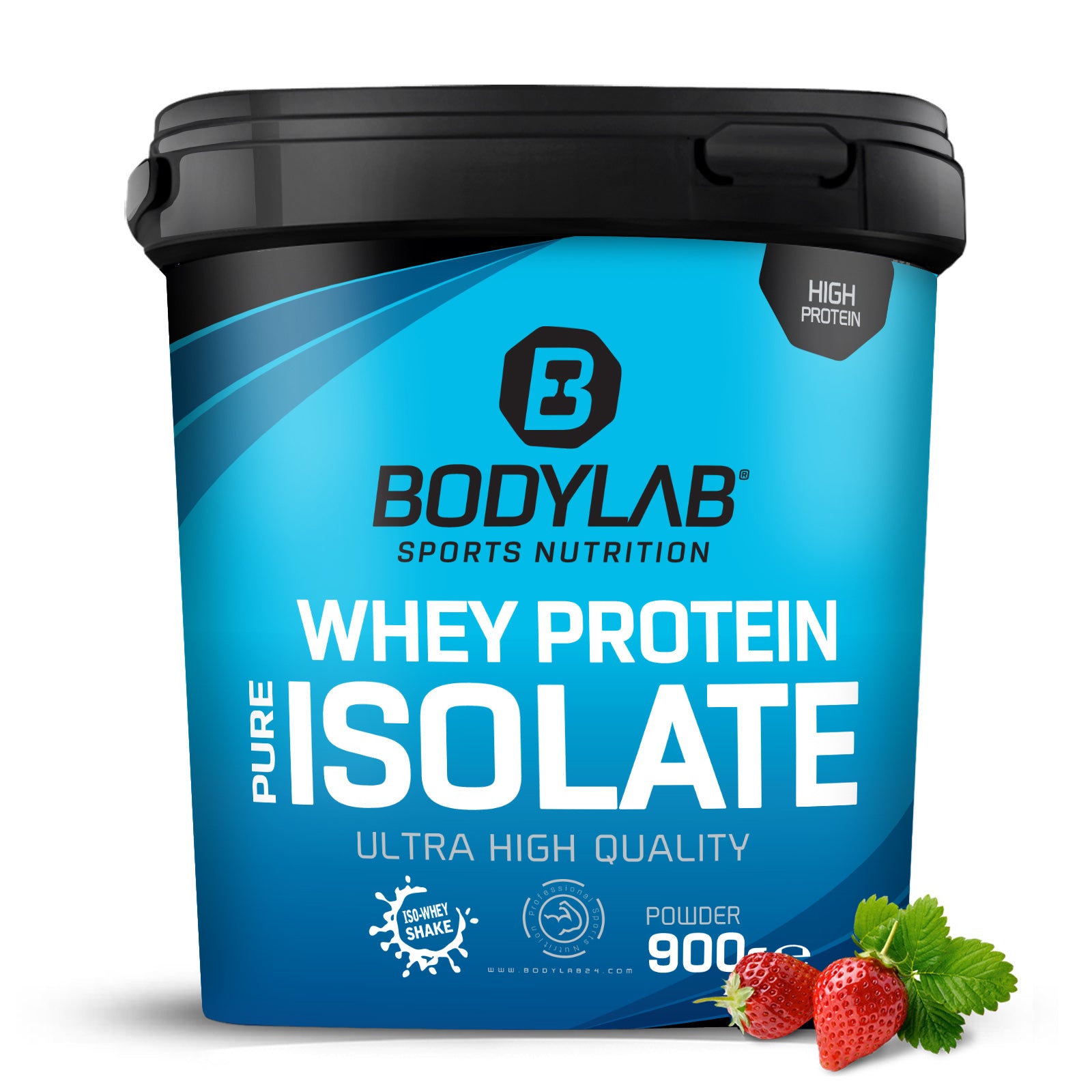 Whey Protein Isolat - 900g - Strawberry