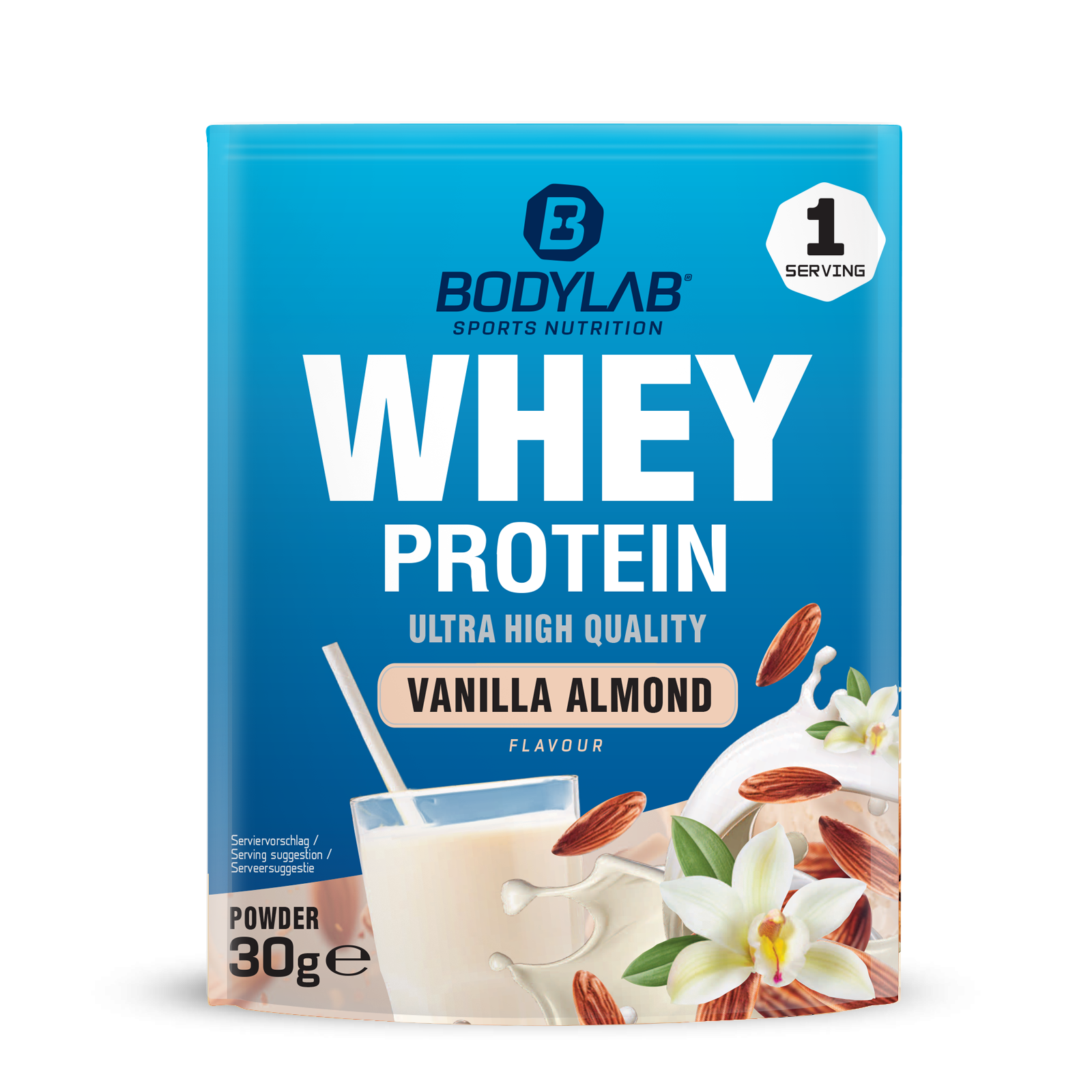 Whey Protein Bestseller Probierbox Kalender (30 x 30g)