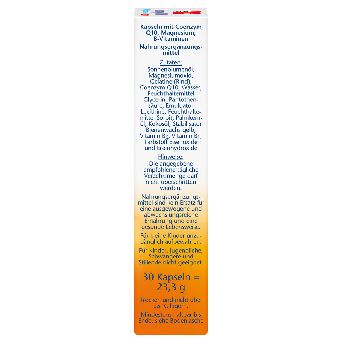 Coenzym Q10 Extra + Magnesium (30 Kapseln)