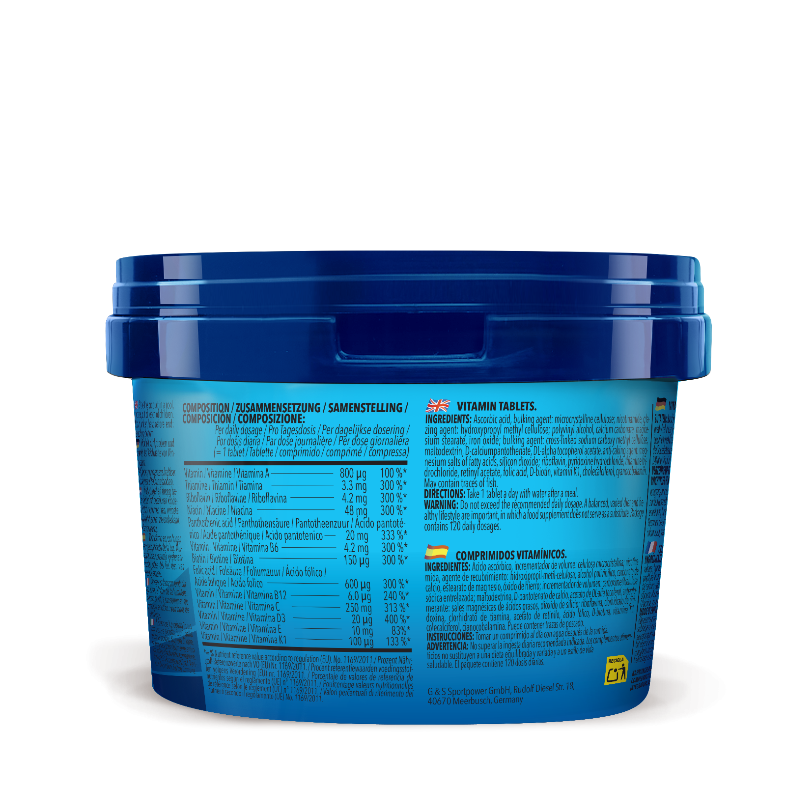 3 x Vitamin A-Z (je 120 Tabletten)