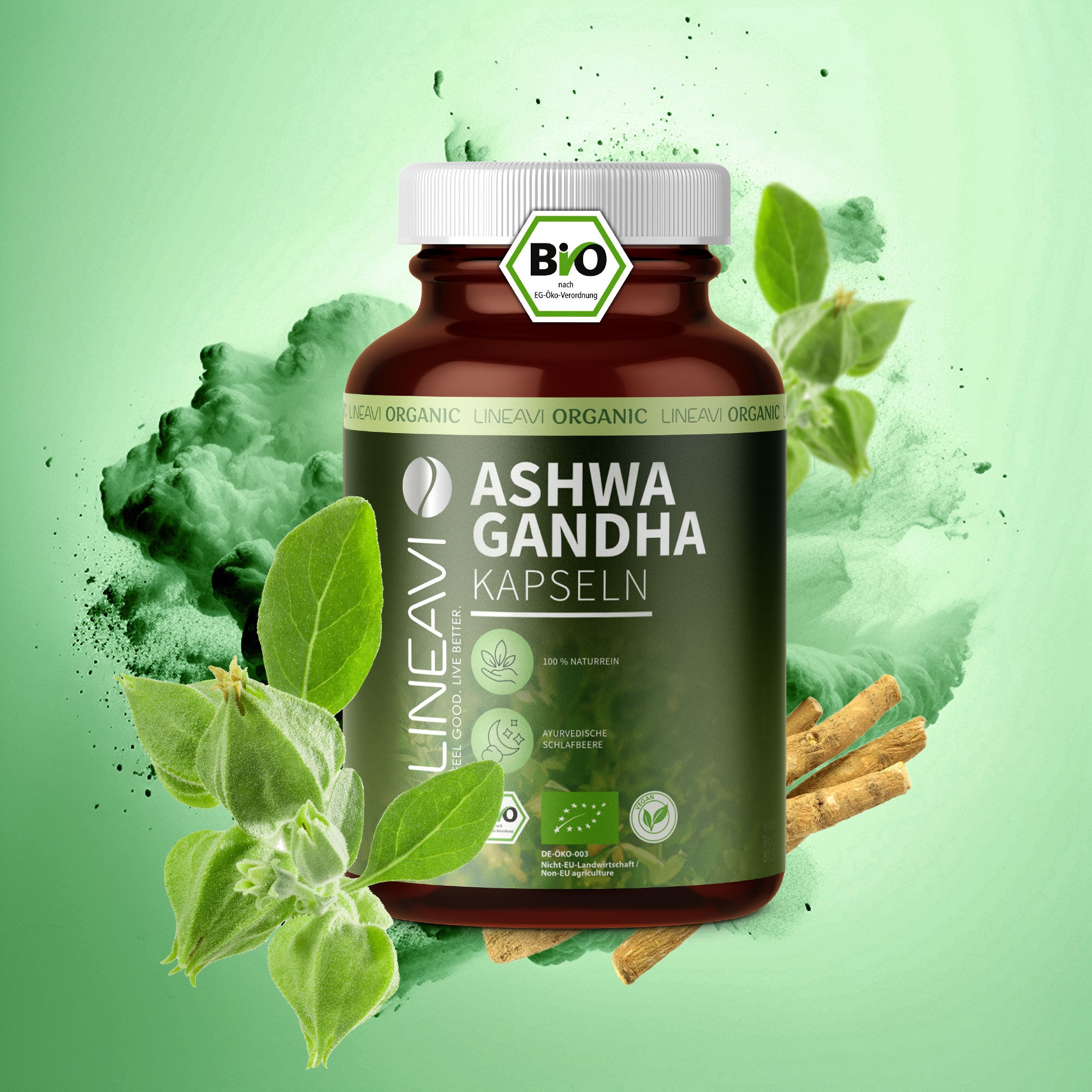Ashwagandha Kapseln bio (150 Kapseln)