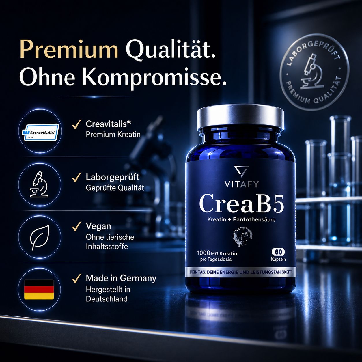CreaB5 Energie Formel (60 Kapseln)