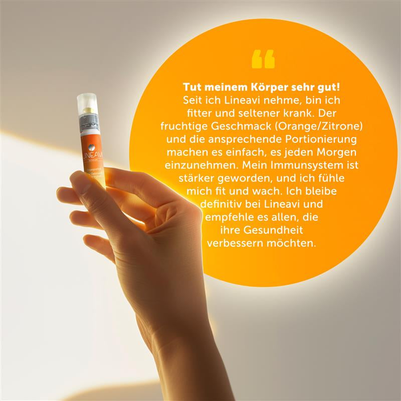 LINEAVI Immun 2-Monatspackung (2x30x25ml Trinkfläschchen + 2x30 Omega 3 Kapseln)