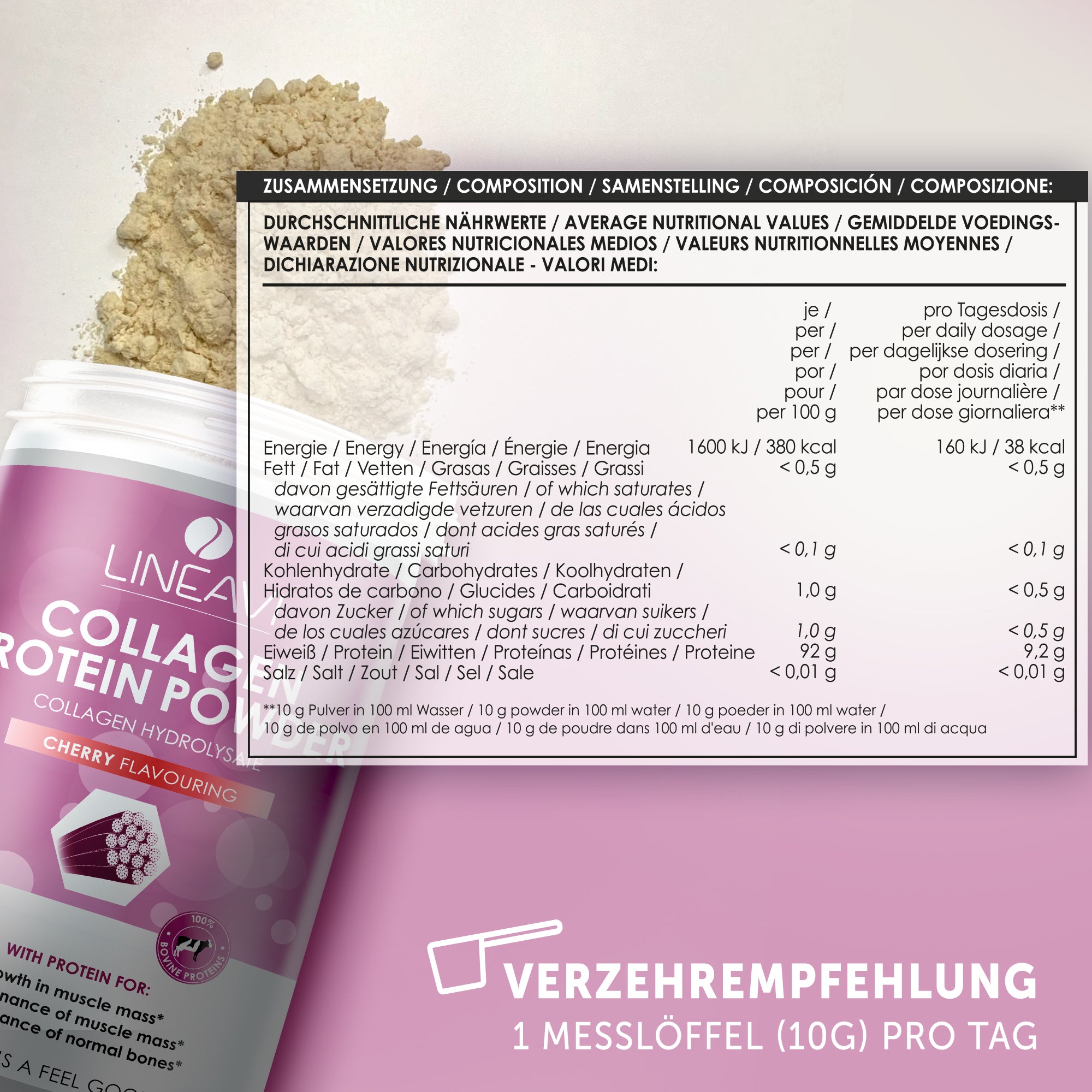Kollagen Proteinpulver (400g)