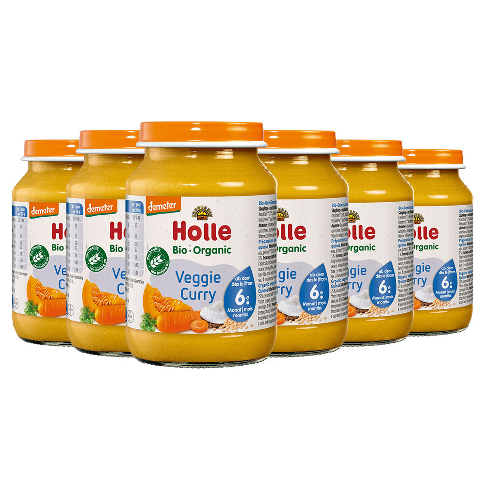 Veggie Curry - 6x125g - Demeter ab dem 5. Monat