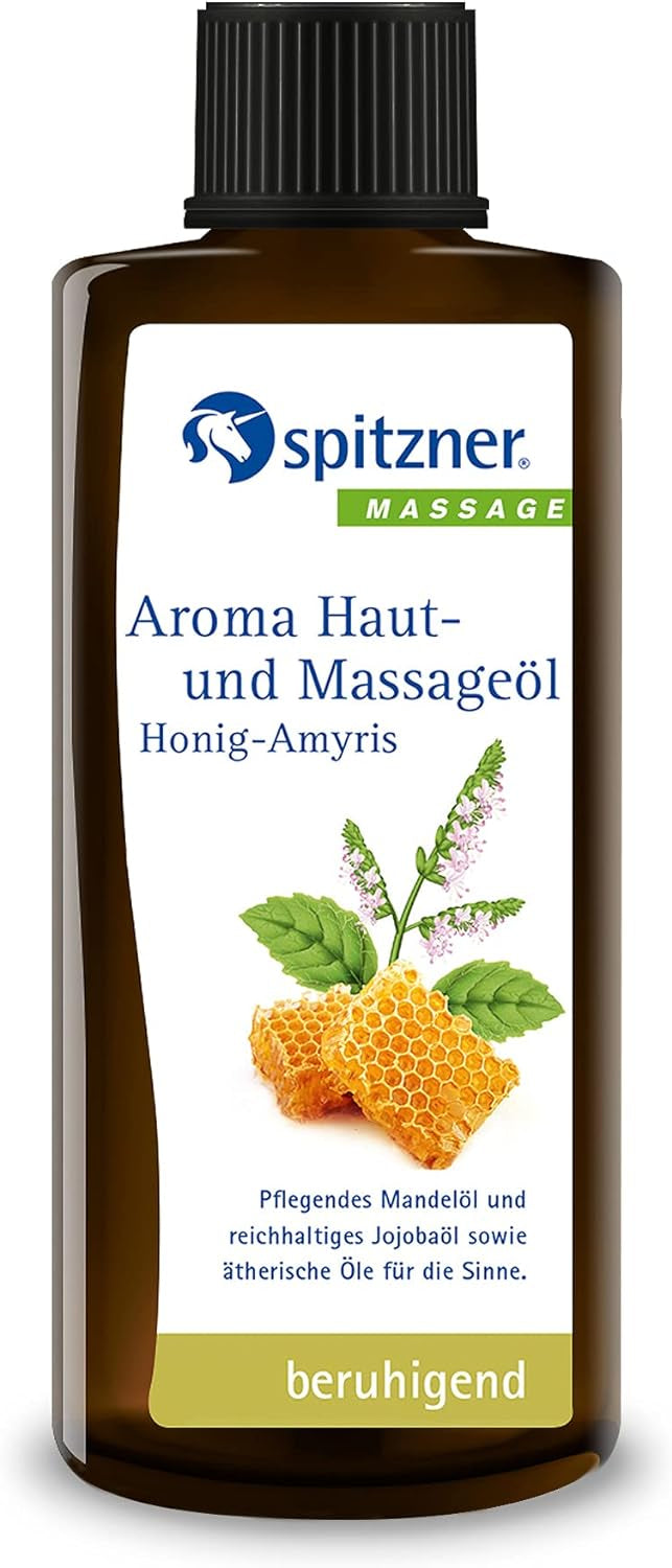 Aroma Haut- und Massageöl Honig-Amyris (190ml)