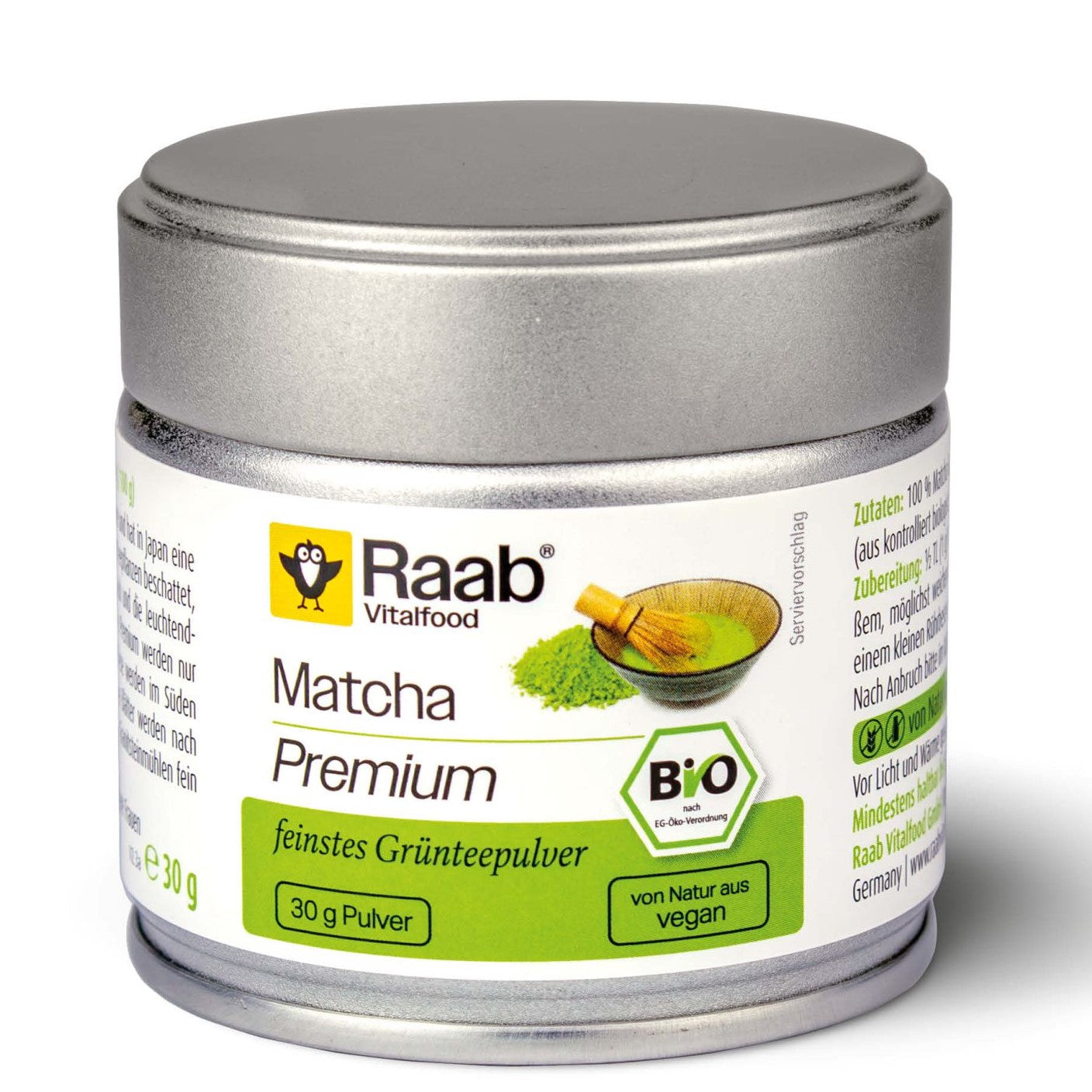 Bio Matcha Superior Pulver (30g)